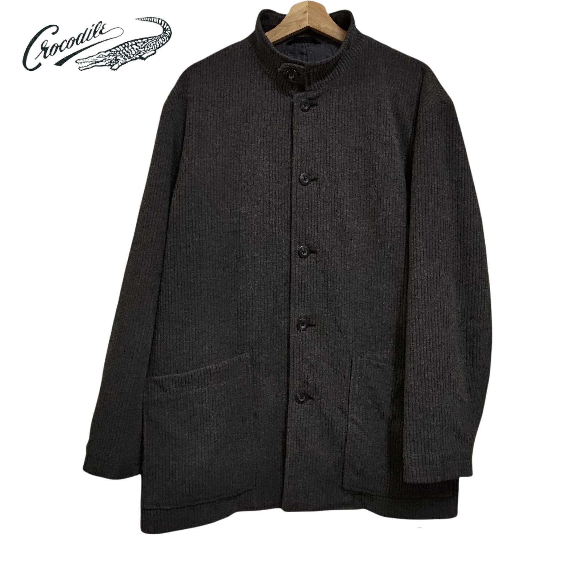 Vintage 👹Vintage Chore Coat Corduroy Design By Crocodile Classic Size US L / EU 52-54 / 3 - 2 Thumbnail