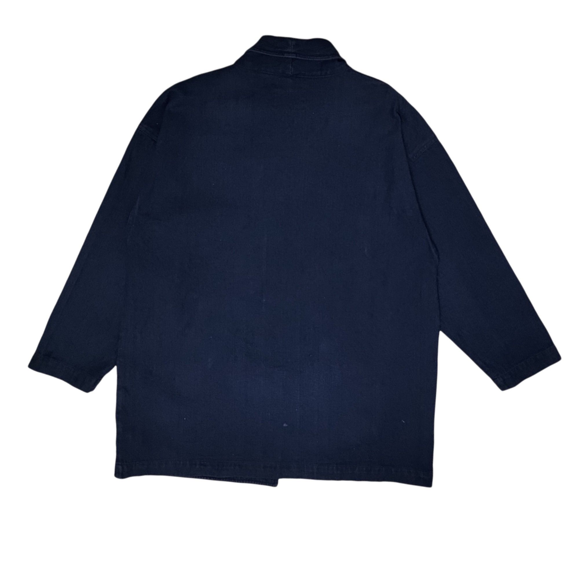 Vintage 👹Japanese Brand Kastane Clothing Denim Kimono Size US L / EU 52-54 / 3 - 3 Thumbnail
