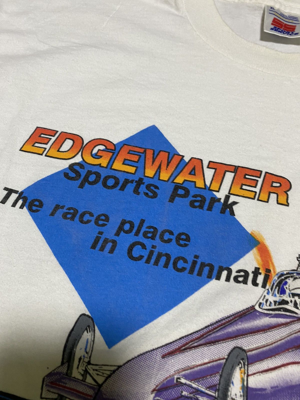 NASCAR × Vintage Vintage ‘94 Winston Drag Racing Promo Sports Park Tee Size US XL / EU 56 / 4 - 8 Thumbnail