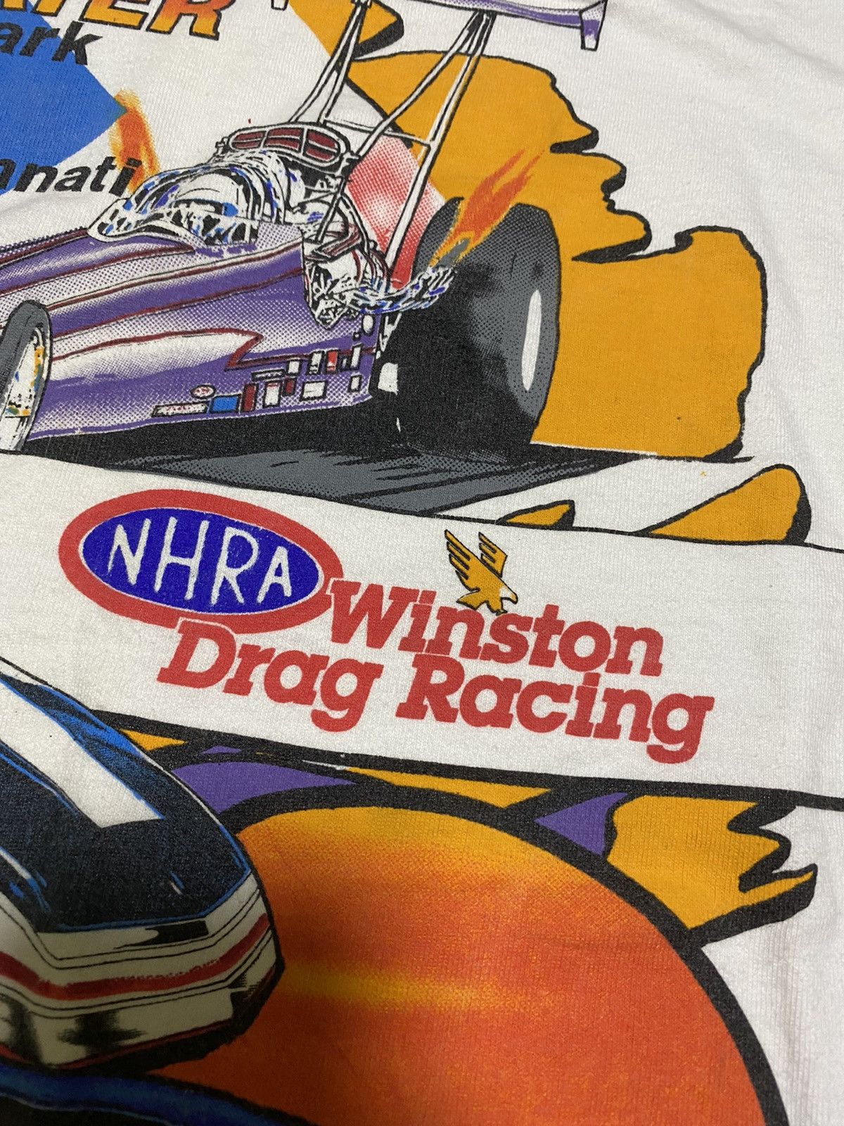 NASCAR × Vintage Vintage ‘94 Winston Drag Racing Promo Sports Park Tee Size US XL / EU 56 / 4 - 5 Thumbnail