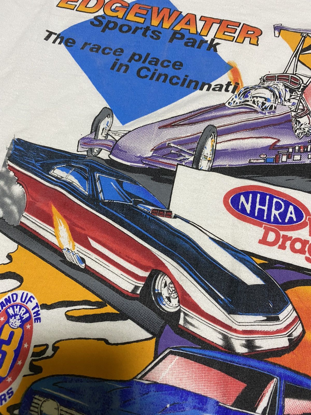 NASCAR × Vintage Vintage ‘94 Winston Drag Racing Promo Sports Park Tee Size US XL / EU 56 / 4 - 6 Thumbnail