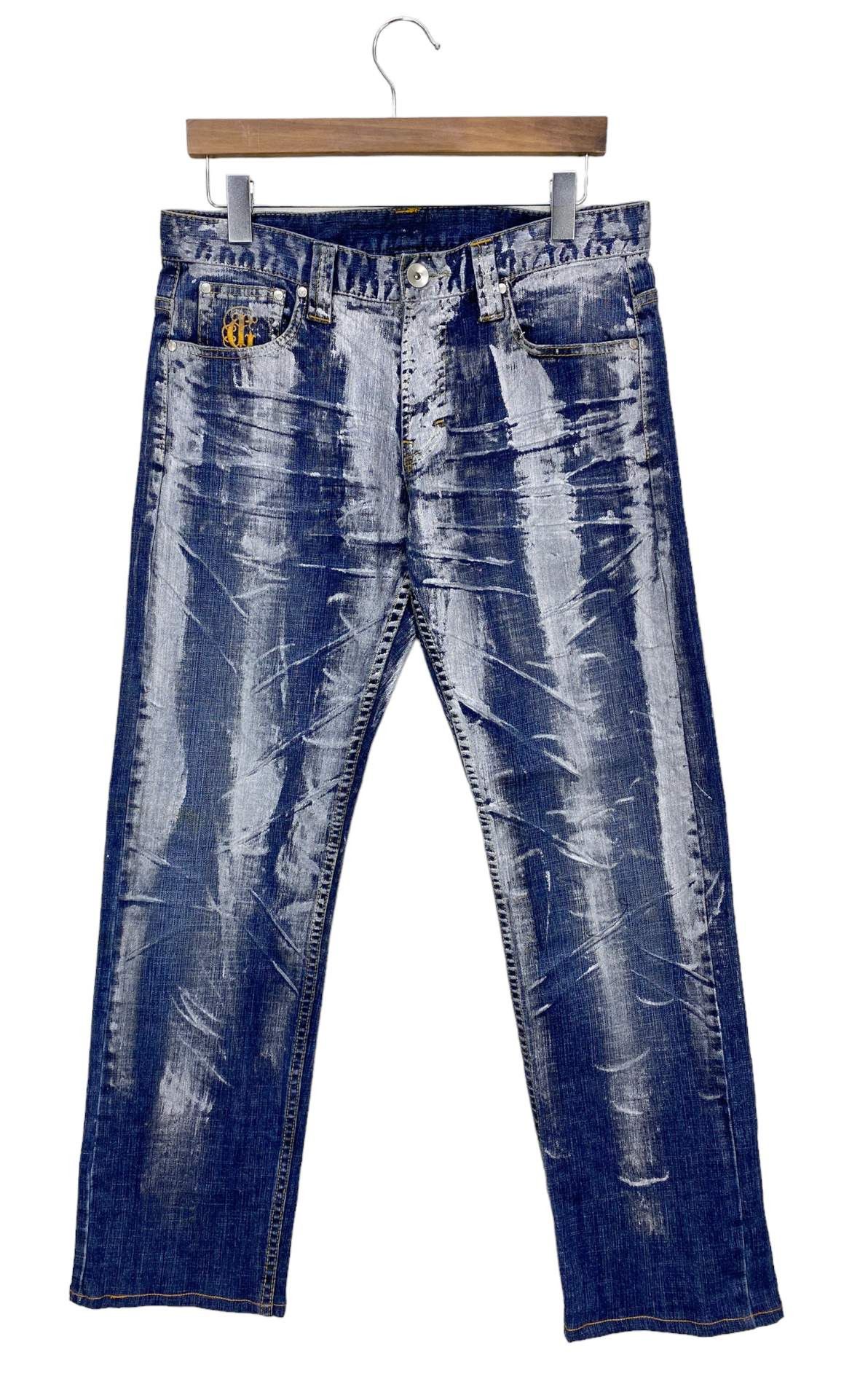 Japanese Brand Gado Namitatsu Jeans Acid Wash Jeans Waist 32 Size US 32 / EU 48 - 1 Thumbnail