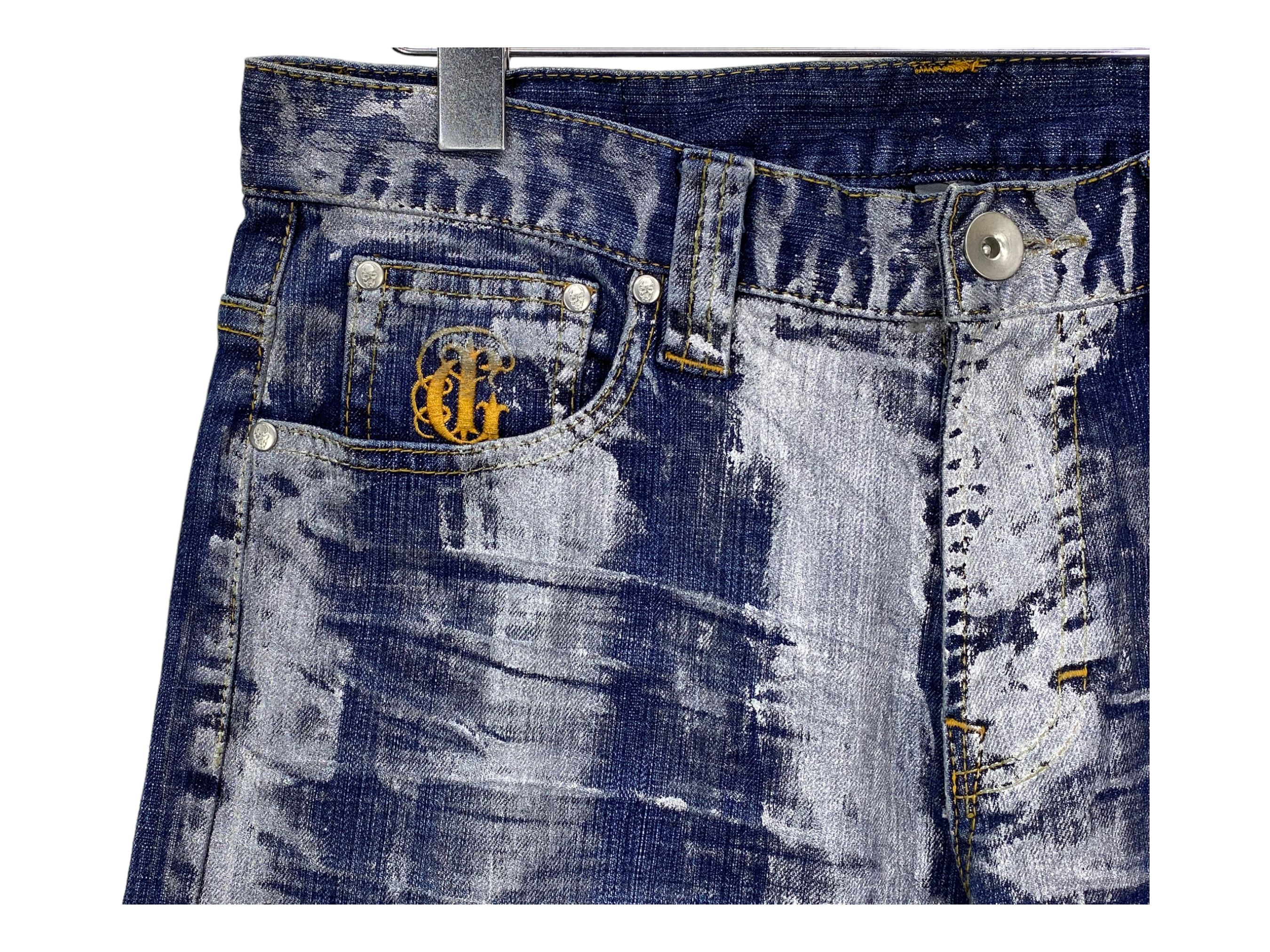 Japanese Brand Gado Namitatsu Jeans Acid Wash Jeans Waist 32 Size US 32 / EU 48 - 12 Thumbnail