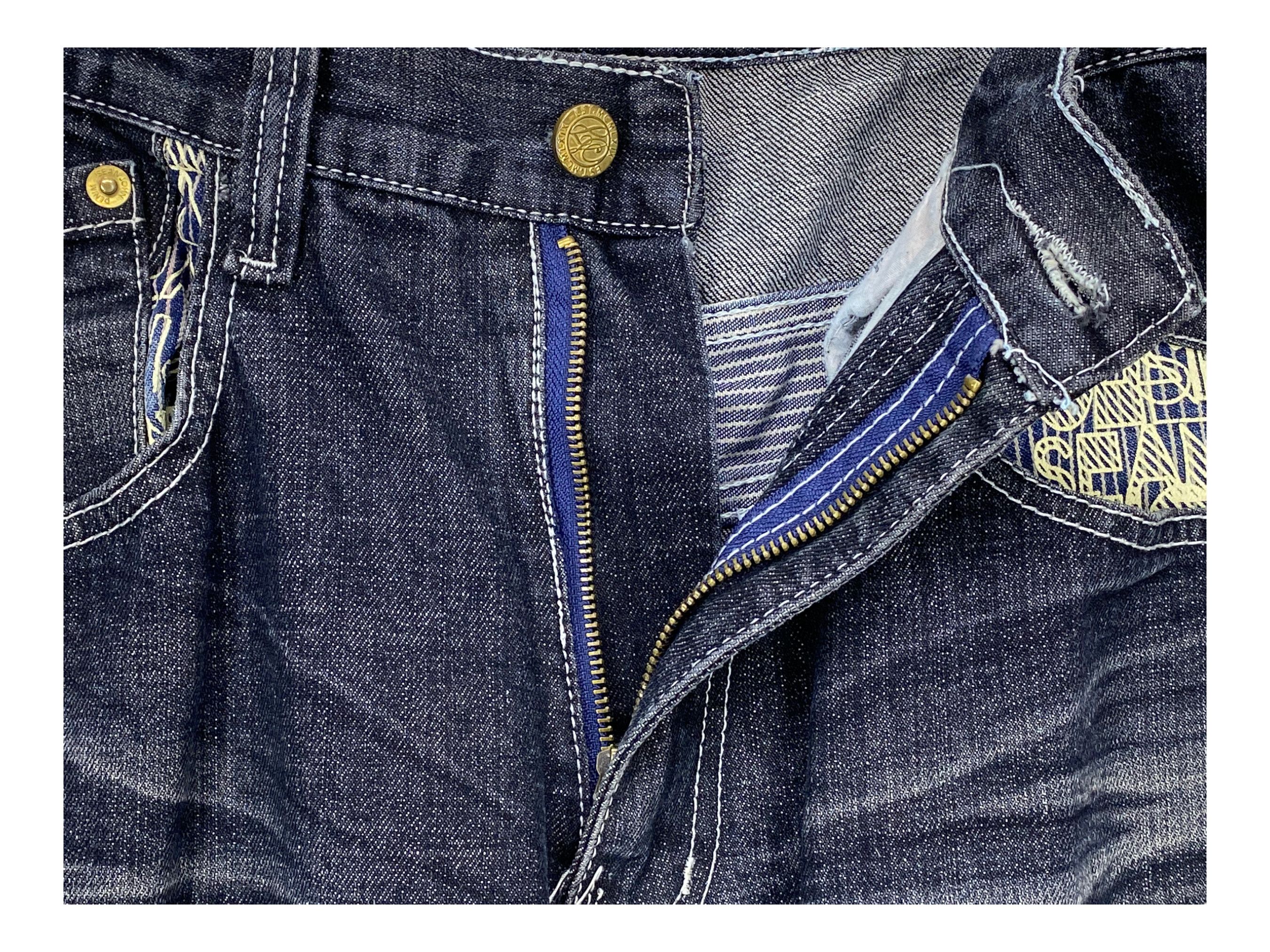 Sean John Sean John Hip Hop Skateboard Jeans Embroided Baggy Jeans Size US 34 / EU 50 - 4 Thumbnail