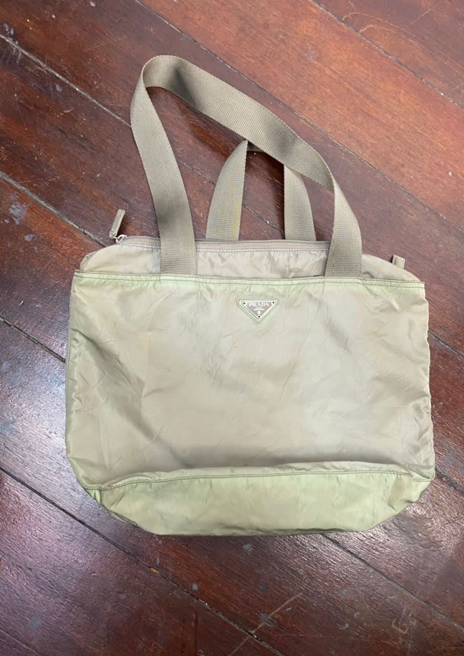 Prada × Vintage 🔥BEST OFFER 🔥Vintage Prada nylon tote bag Size ONE SIZE - 5 Thumbnail