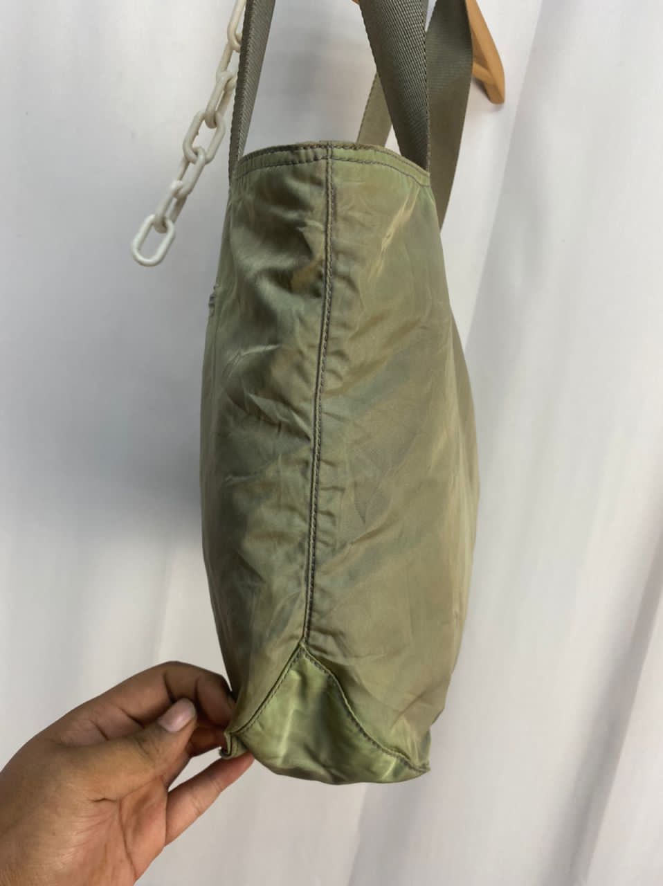 Prada × Vintage 🔥BEST OFFER 🔥Vintage Prada nylon tote bag Size ONE SIZE - 11 Thumbnail