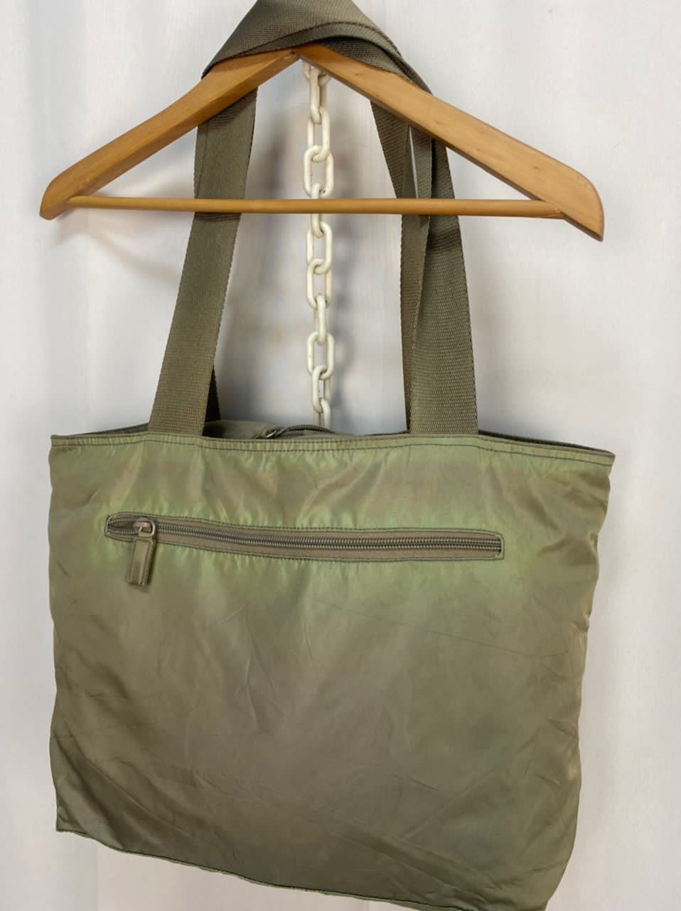 Prada × Vintage 🔥BEST OFFER 🔥Vintage Prada nylon tote bag Size ONE SIZE - 16 Thumbnail