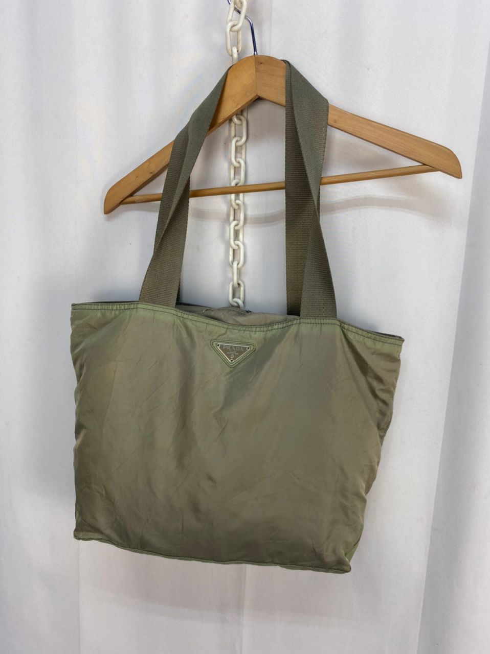 Prada × Vintage 🔥BEST OFFER 🔥Vintage Prada nylon tote bag Size ONE SIZE - 3 Thumbnail