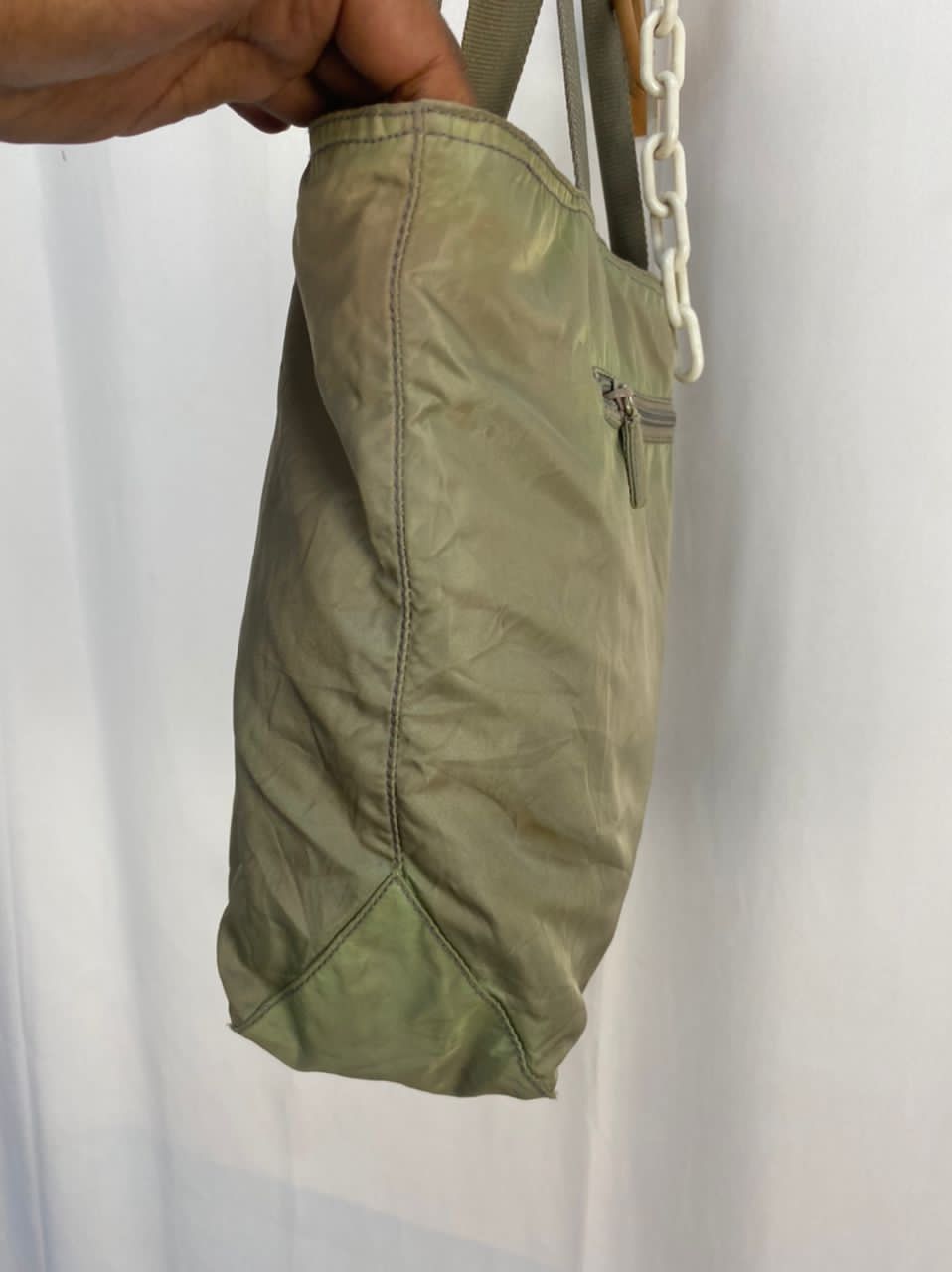 Prada × Vintage 🔥BEST OFFER 🔥Vintage Prada nylon tote bag Size ONE SIZE - 15 Thumbnail
