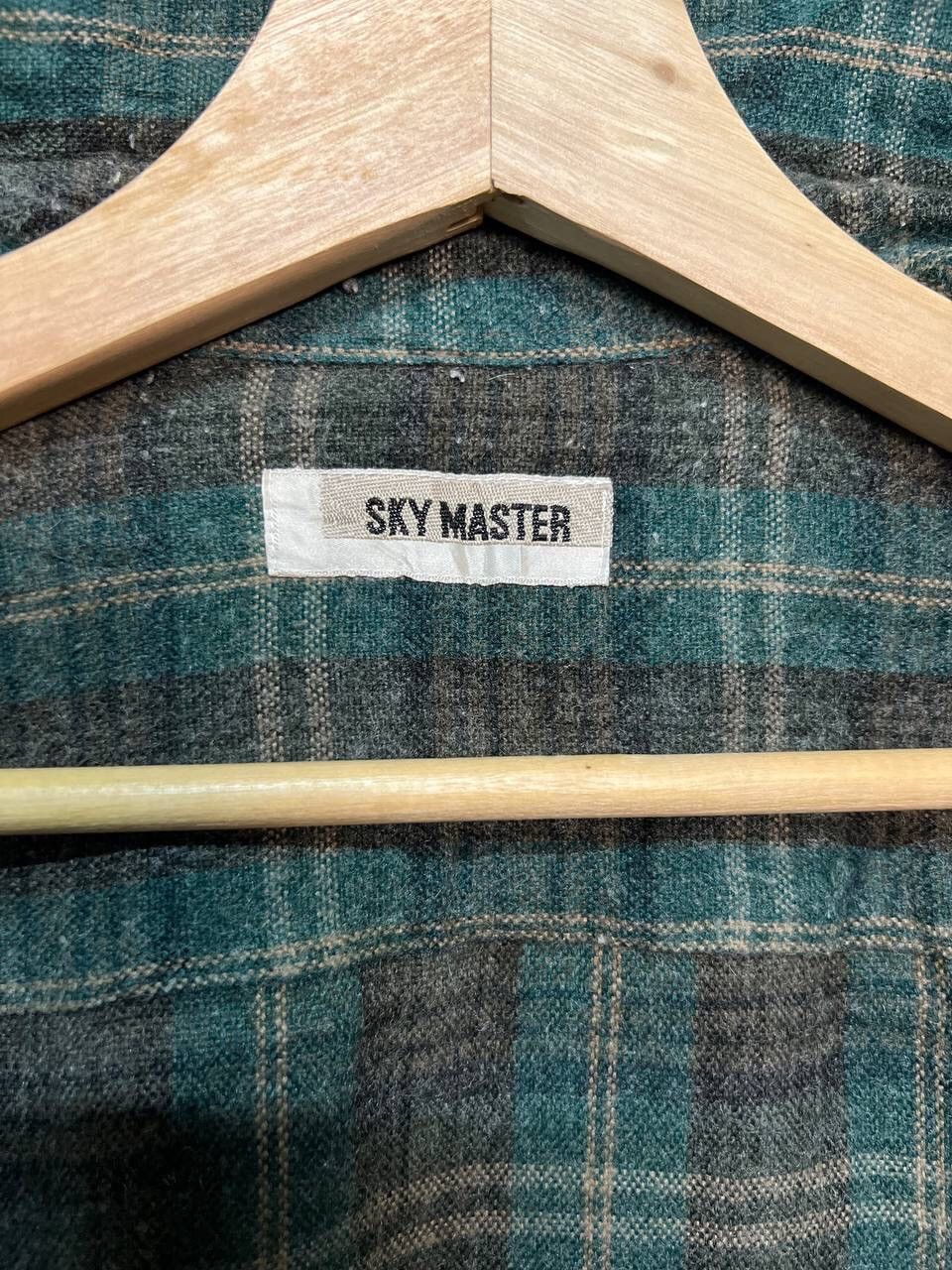 Japanese Brand SKY MASTER PLAID BUTTON UP FLANNEL Size US M / EU 48-50 / 2 - 8 Thumbnail