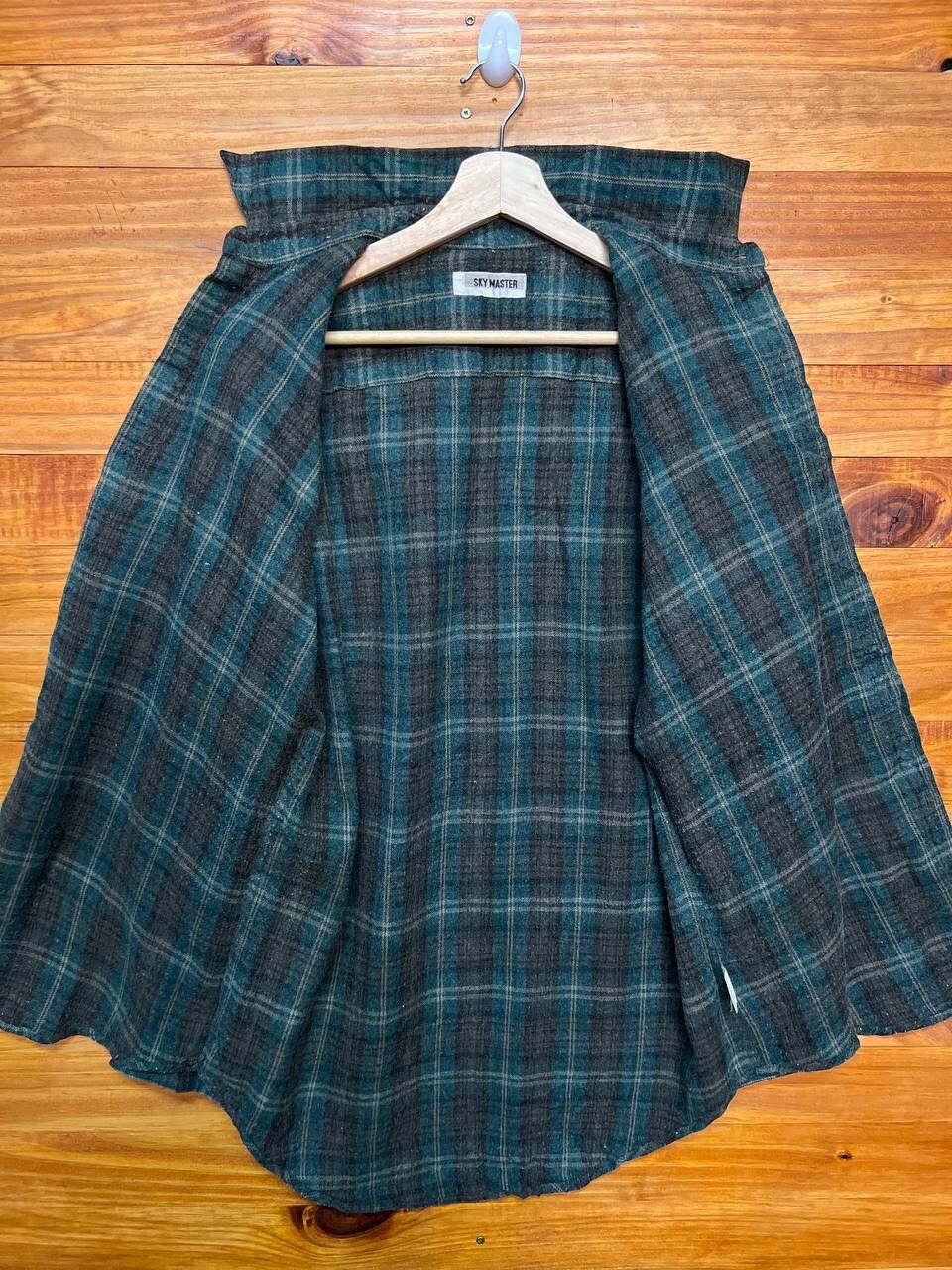 Japanese Brand SKY MASTER PLAID BUTTON UP FLANNEL Size US M / EU 48-50 / 2 - 6 Thumbnail