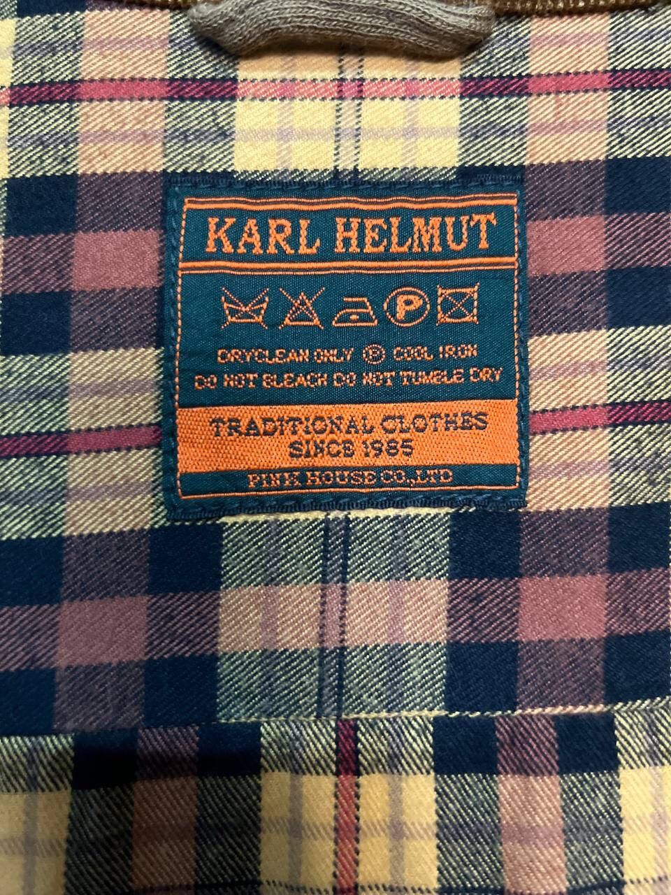 Karl Helmut VINTAGE KARL HELMUT BUTTON UP COTTON JACKET Size US M / EU 48-50 / 2 - 16 Thumbnail