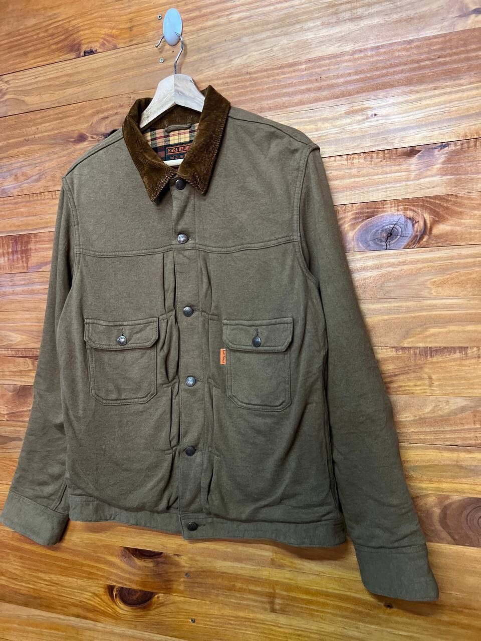 Karl Helmut VINTAGE KARL HELMUT BUTTON UP COTTON JACKET Size US M / EU 48-50 / 2 - 3 Thumbnail