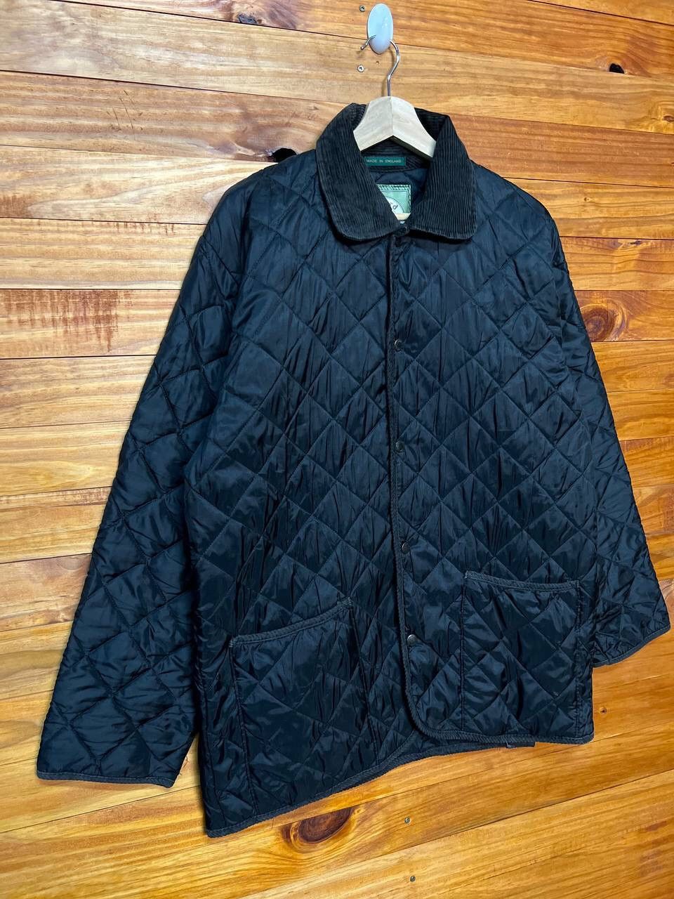 Vintage VINTAGE OXFORD QUILTED JACKET MADE IN ENGLAND Size US M / EU 48-50 / 2 - 2 Thumbnail