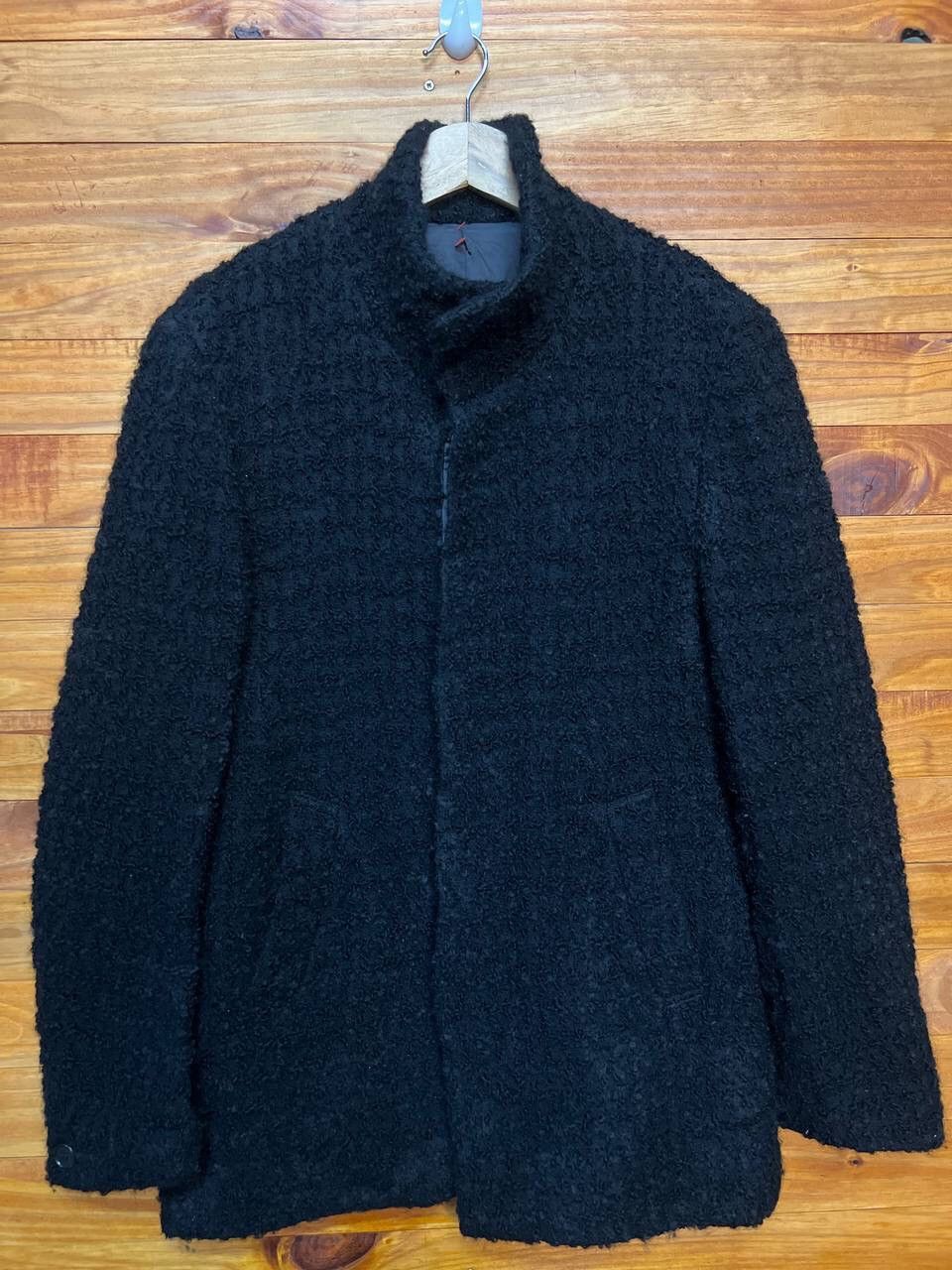 ADAM ET ROPE ADAM ROPE BLACK MOHAIR JACKET MADE IN JAPAN Size US XXS / EU 40 - 1 Thumbnail