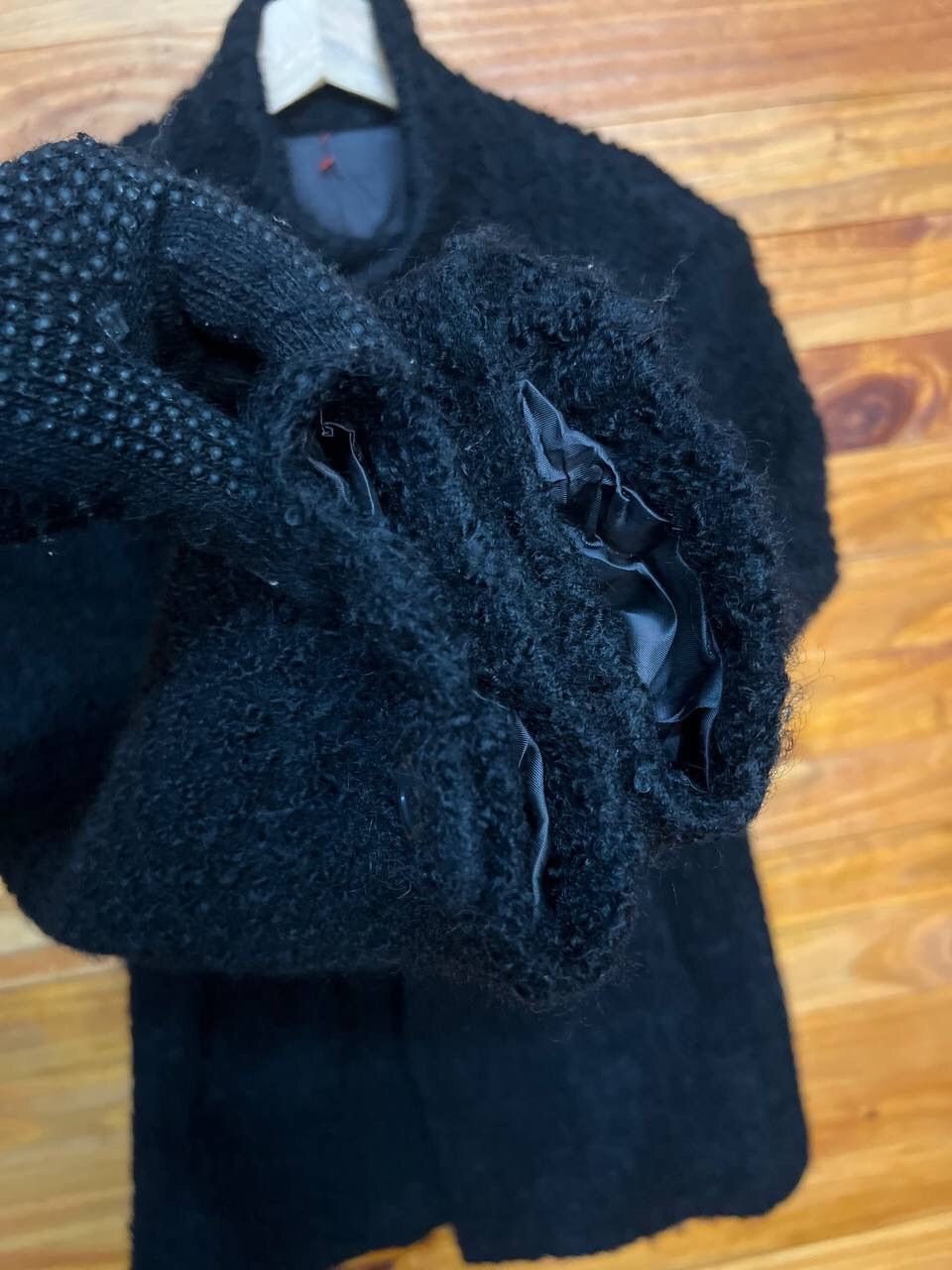 ADAM ET ROPE ADAM ROPE BLACK MOHAIR JACKET MADE IN JAPAN Size US XXS / EU 40 - 5 Thumbnail