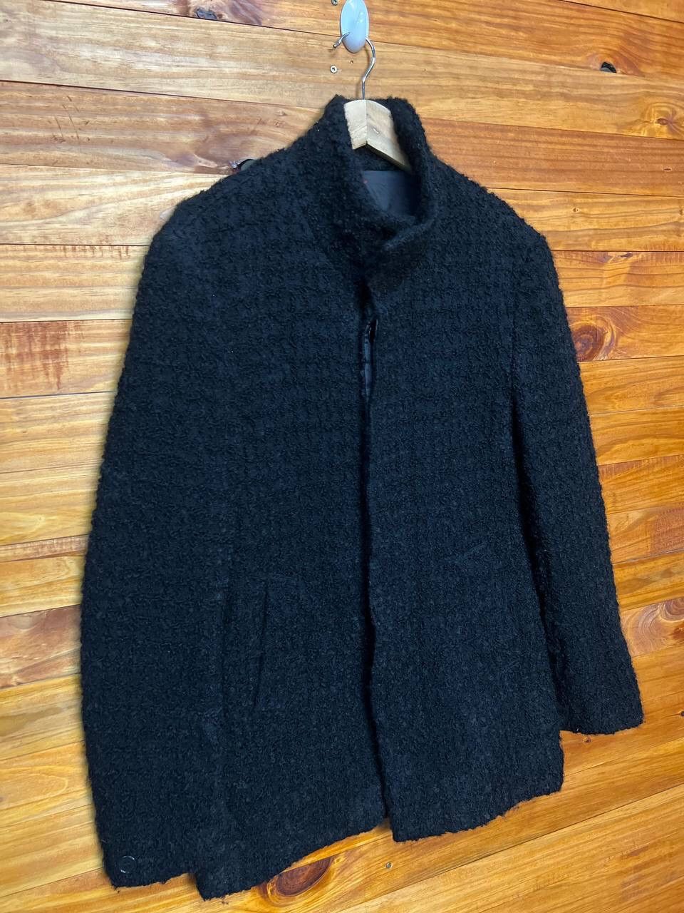ADAM ET ROPE ADAM ROPE BLACK MOHAIR JACKET MADE IN JAPAN Size US XXS / EU 40 - 2 Thumbnail