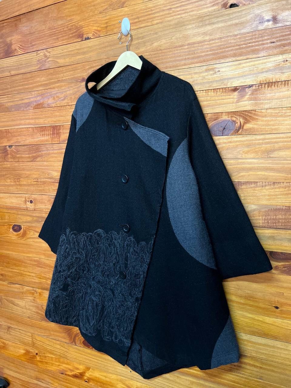 Japanese Brand ABSTRACT WOOL JACKET Size XL / US 12-14 / IT 48-50 - 4 Thumbnail