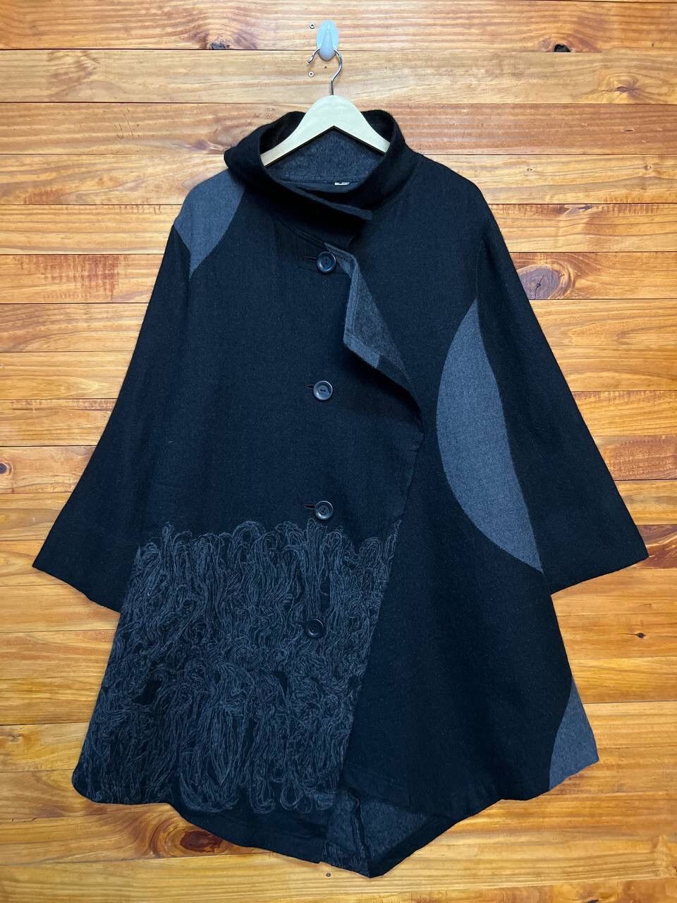 Japanese Brand ABSTRACT WOOL JACKET Size XL / US 12-14 / IT 48-50 - 2 Thumbnail