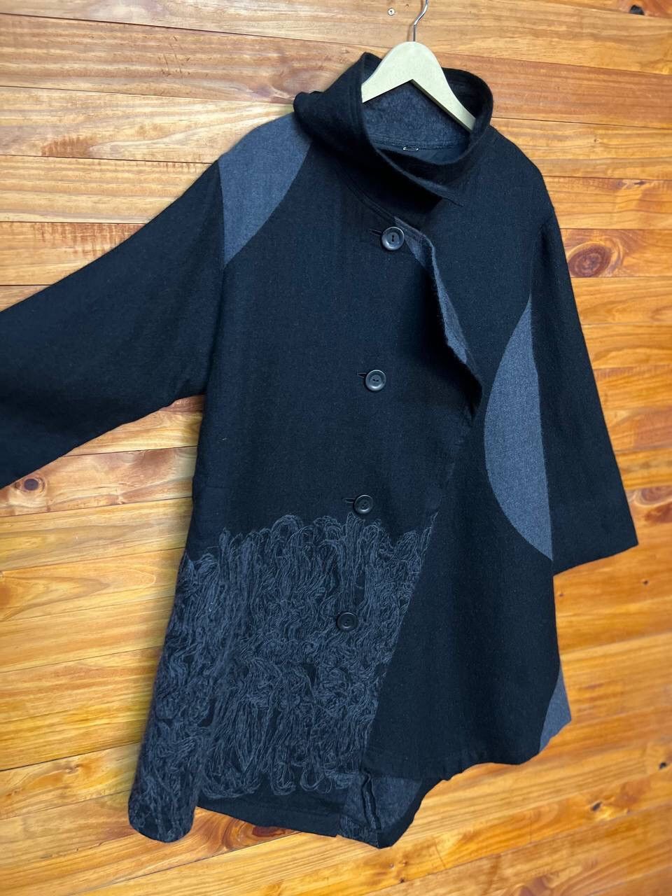 Japanese Brand ABSTRACT WOOL JACKET Size XL / US 12-14 / IT 48-50 - 8 Thumbnail