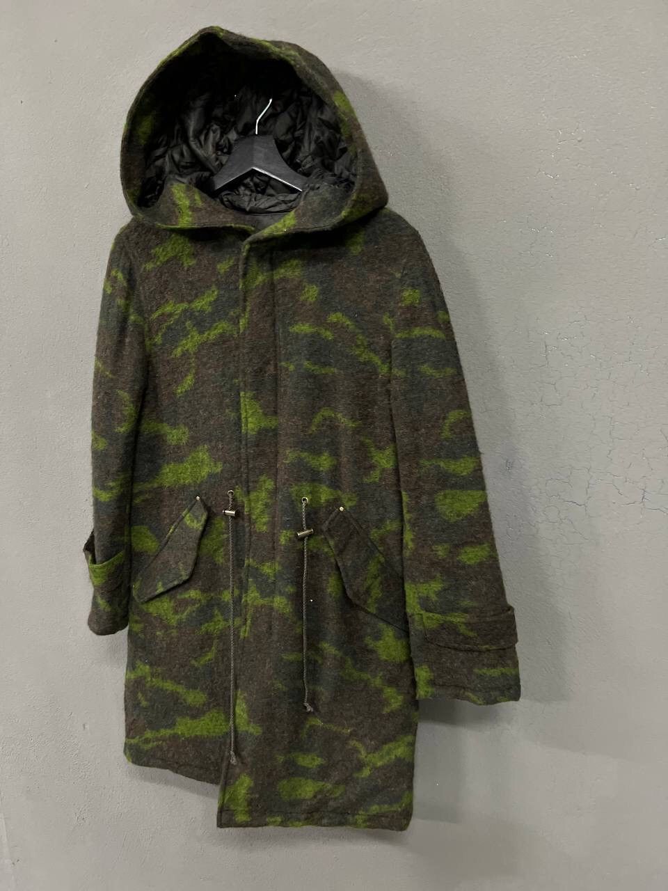 Japanese Brand CAT IN THE CLOSET CAMO HOODIES WOOL Size M / US 6-8 / IT 42-44 - 3 Thumbnail
