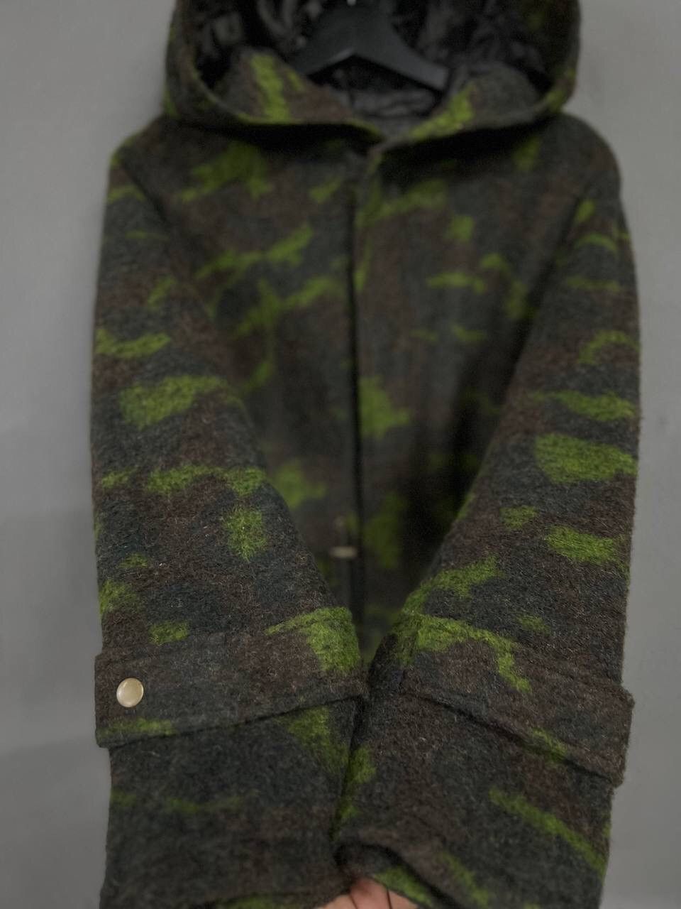 Japanese Brand CAT IN THE CLOSET CAMO HOODIES WOOL Size M / US 6-8 / IT 42-44 - 6 Thumbnail