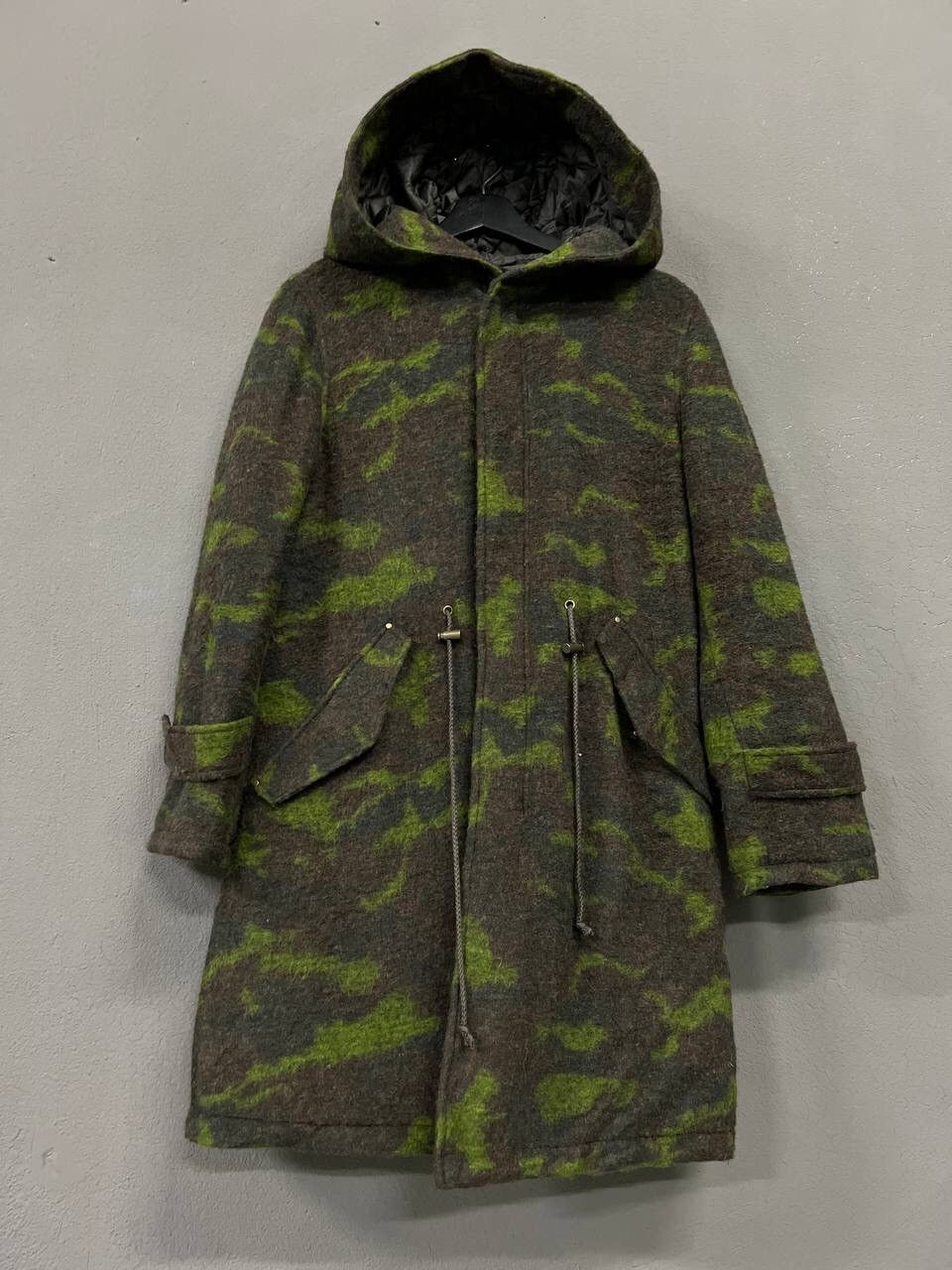 Japanese Brand CAT IN THE CLOSET CAMO HOODIES WOOL Size M / US 6-8 / IT 42-44 - 4 Thumbnail