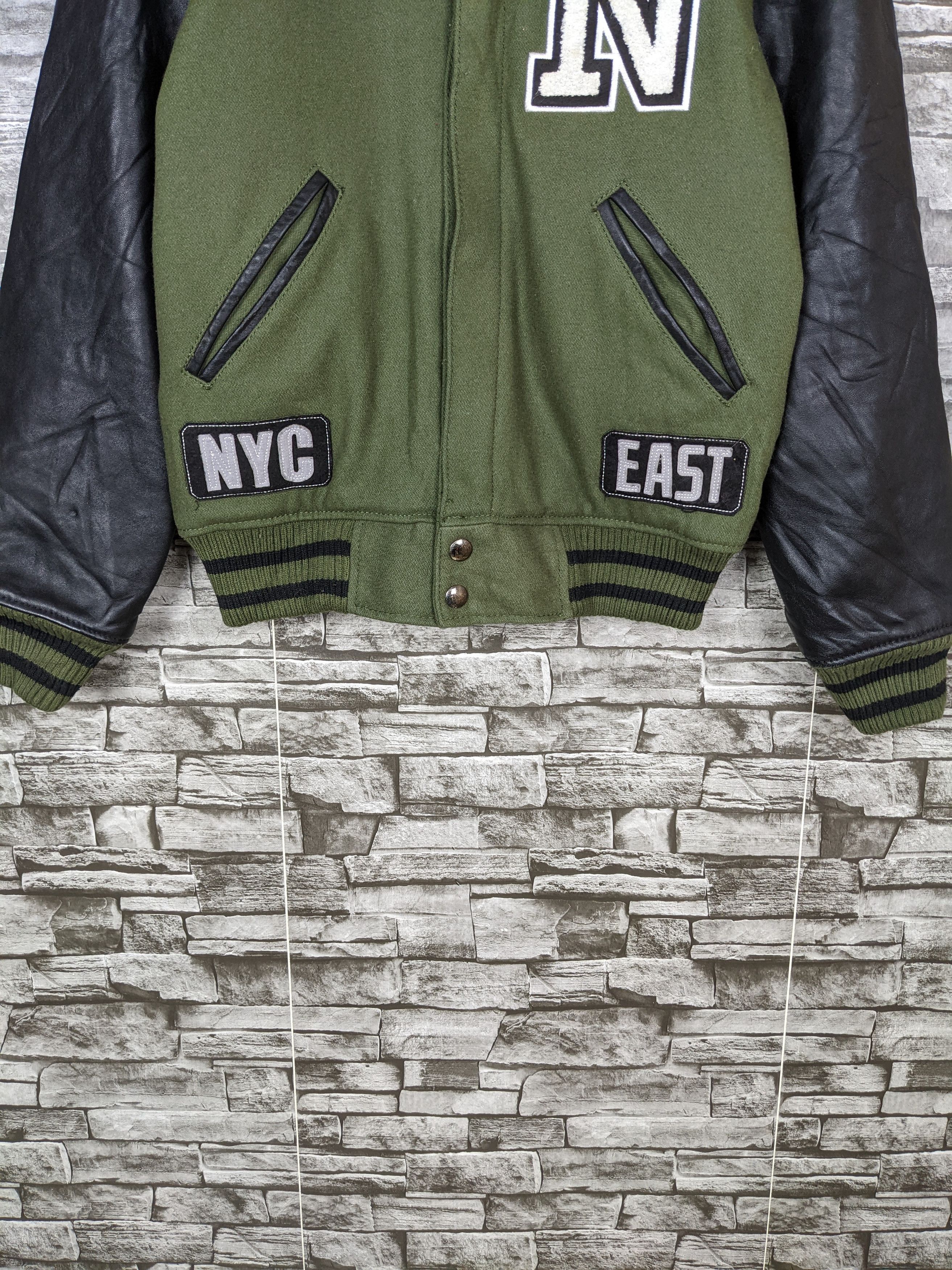 Hudson Vintage The Original Varsity Hudson Bomber Jacket Leather Size US M / EU 48-50 / 2 - 5 Thumbnail