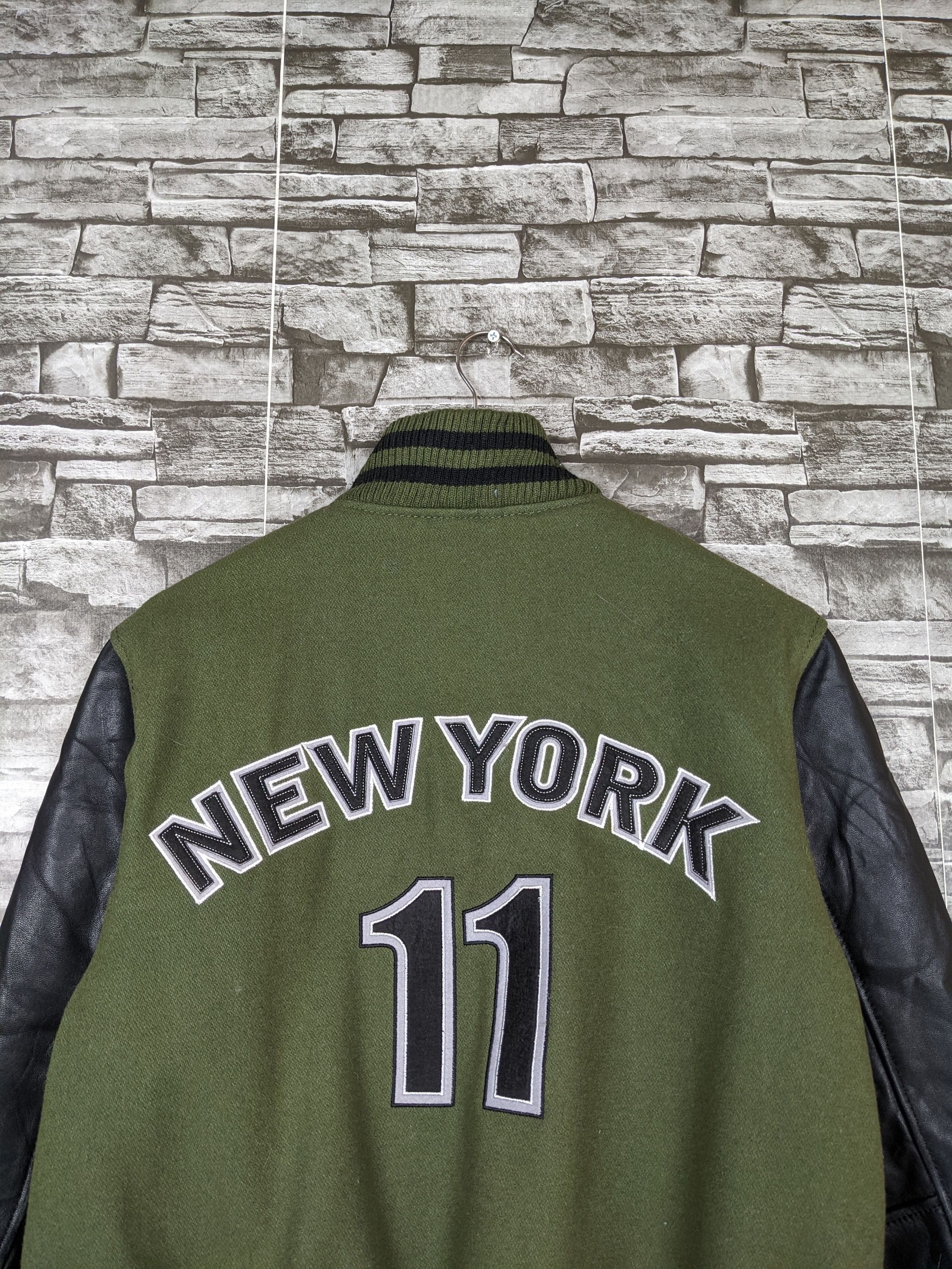 Hudson Vintage The Original Varsity Hudson Bomber Jacket Leather Size US M / EU 48-50 / 2 - 6 Thumbnail