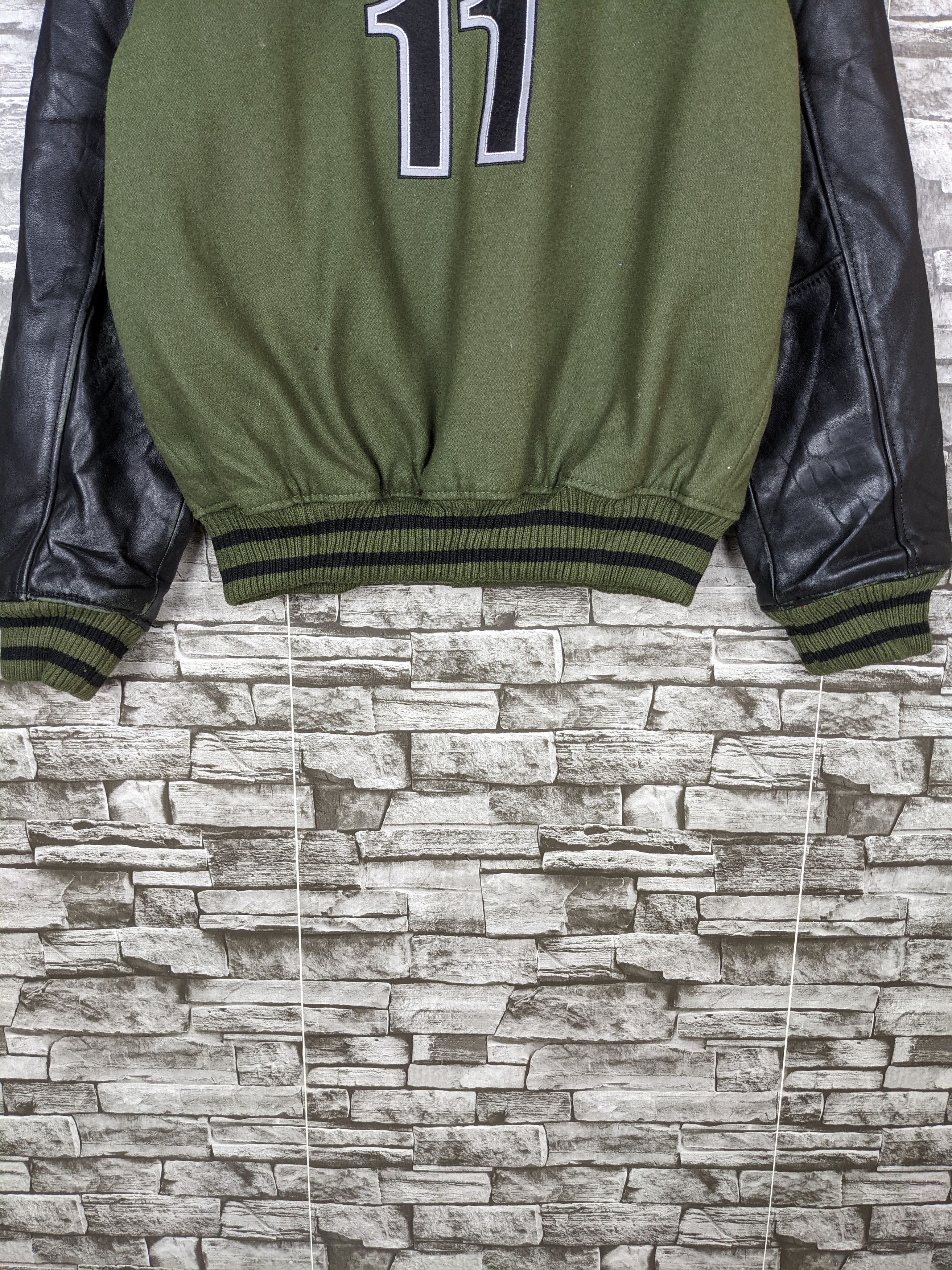 Hudson Vintage The Original Varsity Hudson Bomber Jacket Leather Size US M / EU 48-50 / 2 - 7 Thumbnail
