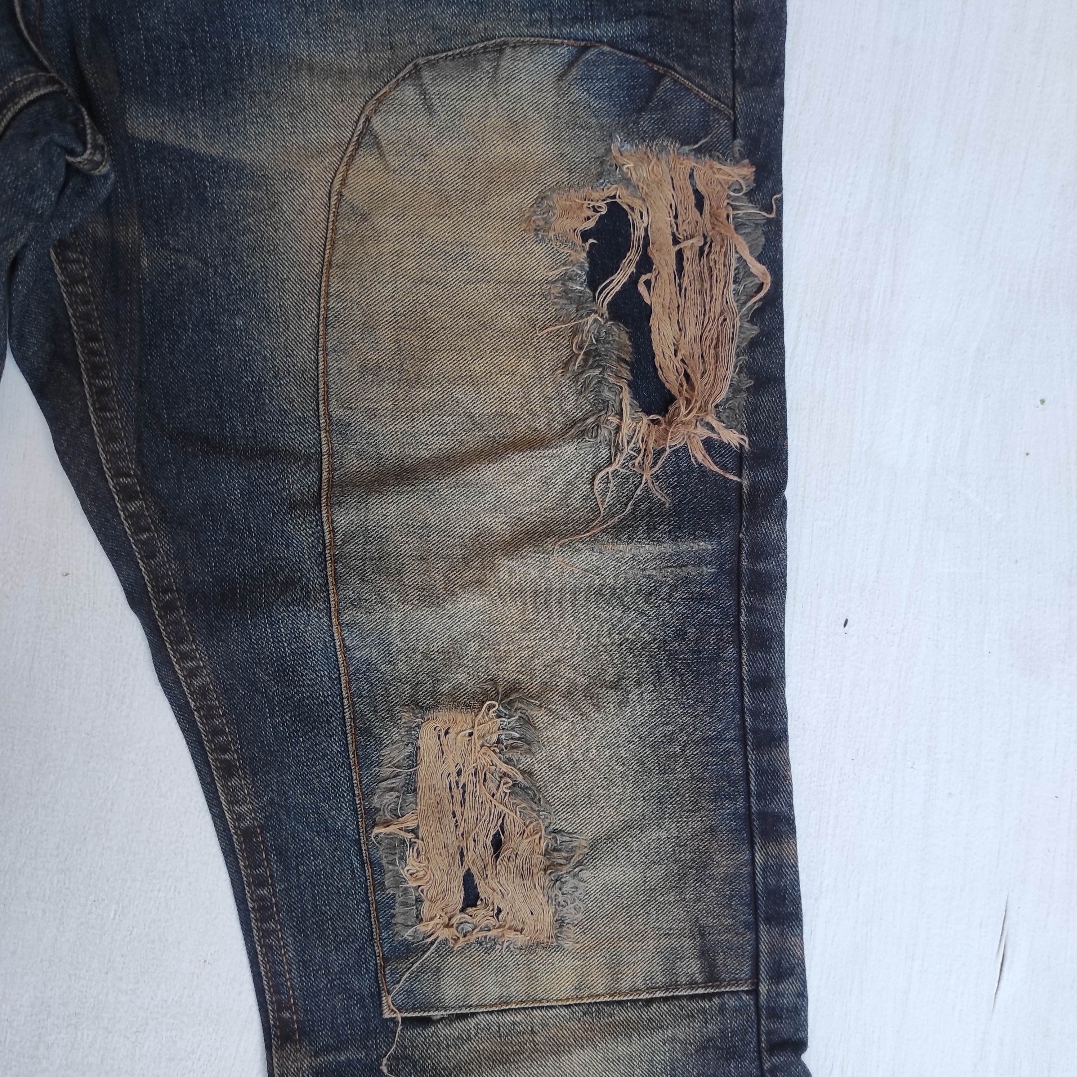 Hysteric Glamour ILDF “Street Make It Punk” Rare Punk Style Denim Pants Size US 34 / EU 50 - 8 Thumbnail