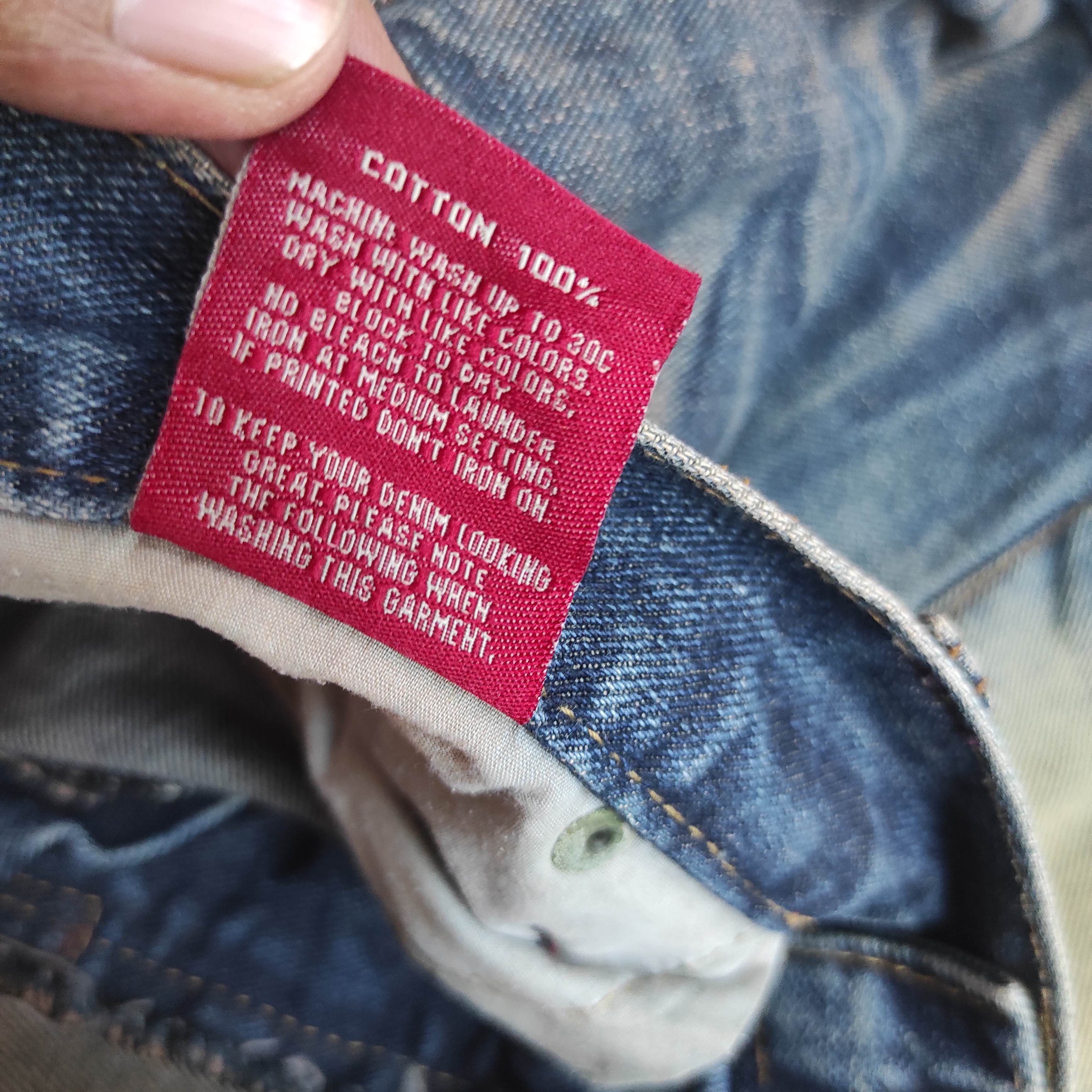 Hysteric Glamour ILDF “Street Make It Punk” Rare Punk Style Denim Pants Size US 34 / EU 50 - 14 Thumbnail