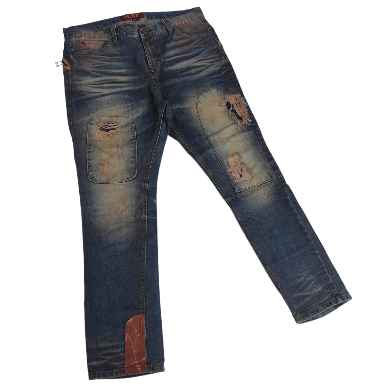 Hysteric Glamour ILDF “Street Make It Punk” Rare Punk Style Denim Pants Size US 34 / EU 50 - 1 Thumbnail