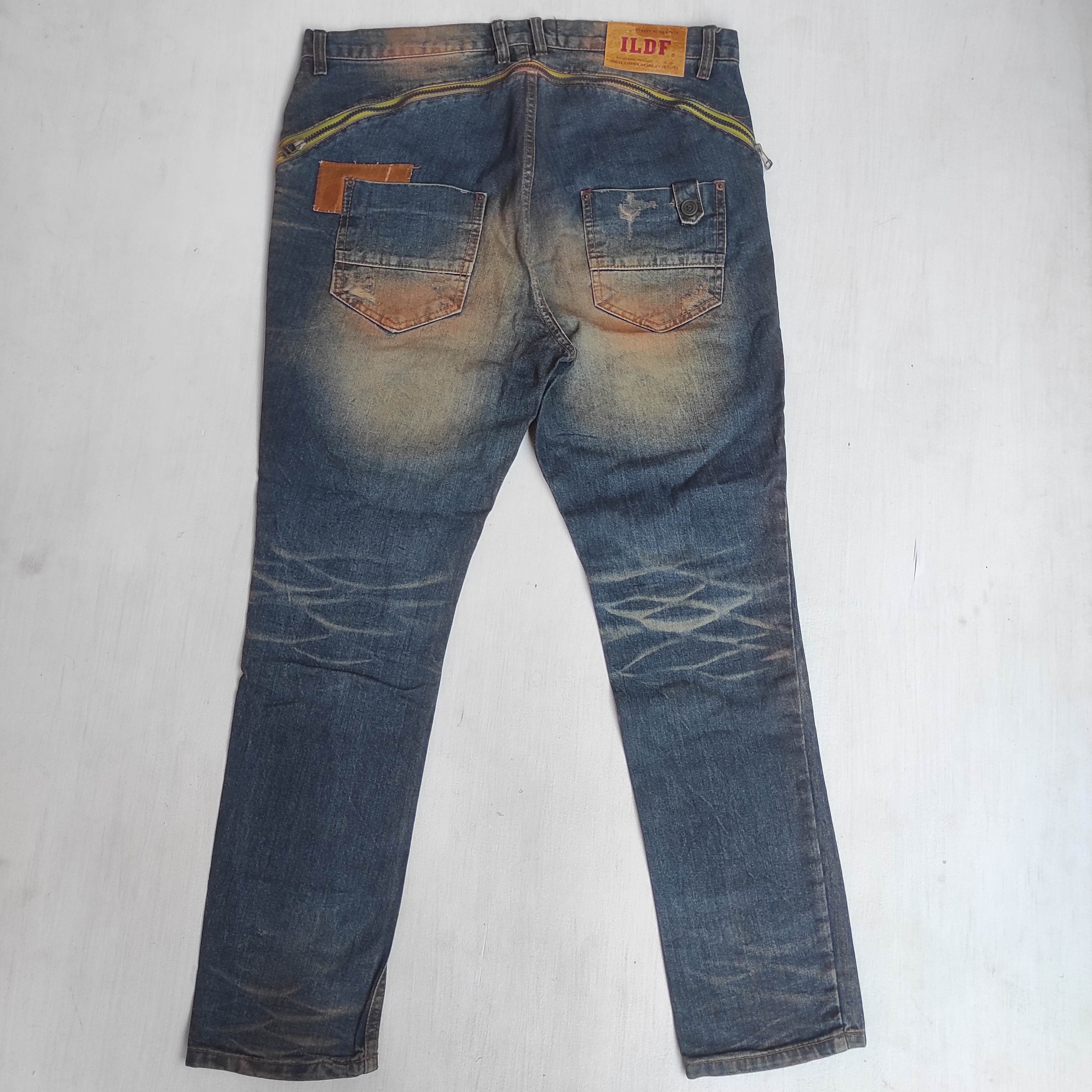 Hysteric Glamour ILDF “Street Make It Punk” Rare Punk Style Denim Pants Size US 34 / EU 50 - 15 Thumbnail