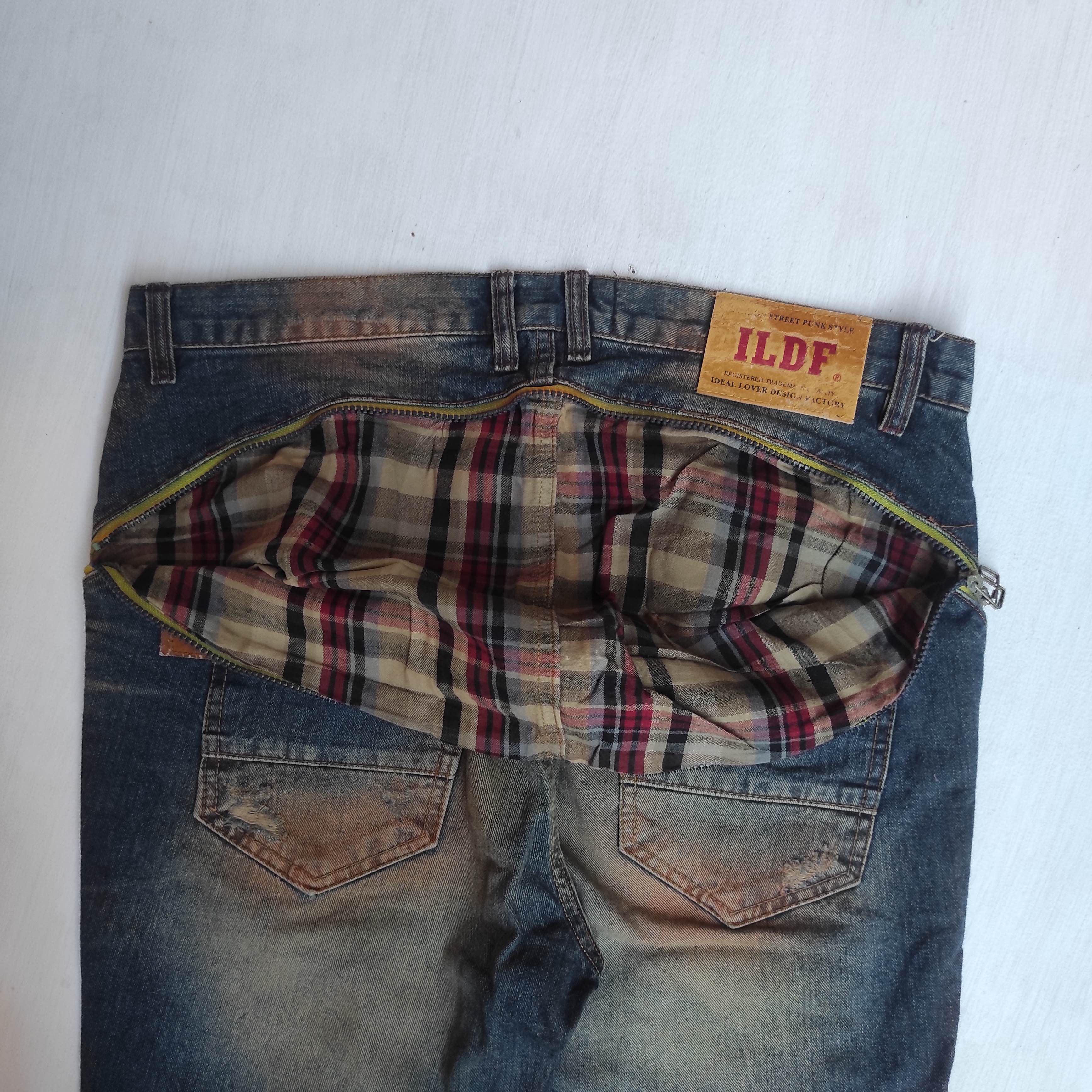 Hysteric Glamour ILDF “Street Make It Punk” Rare Punk Style Denim Pants Size US 34 / EU 50 - 19 Thumbnail