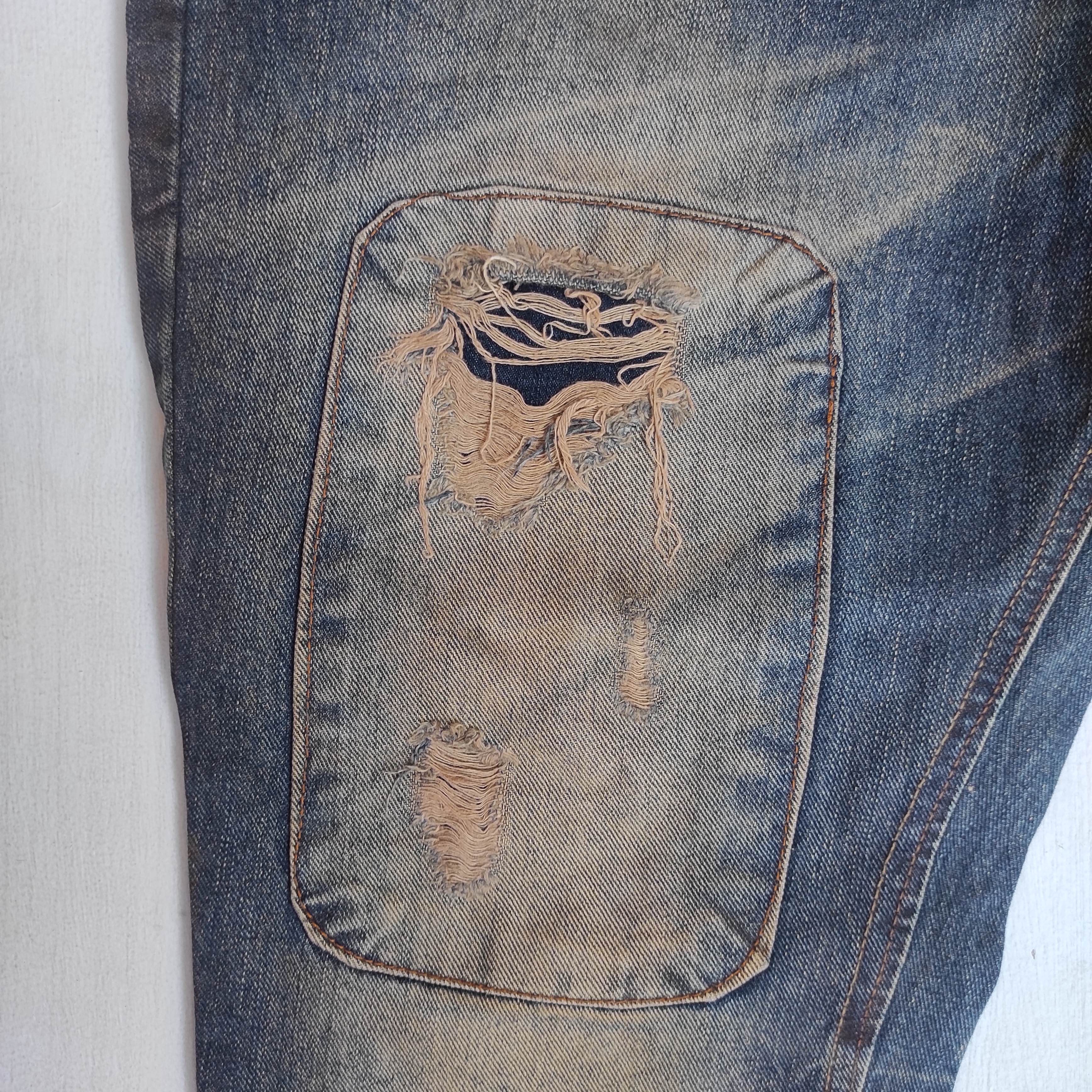 Hysteric Glamour ILDF “Street Make It Punk” Rare Punk Style Denim Pants Size US 34 / EU 50 - 7 Thumbnail