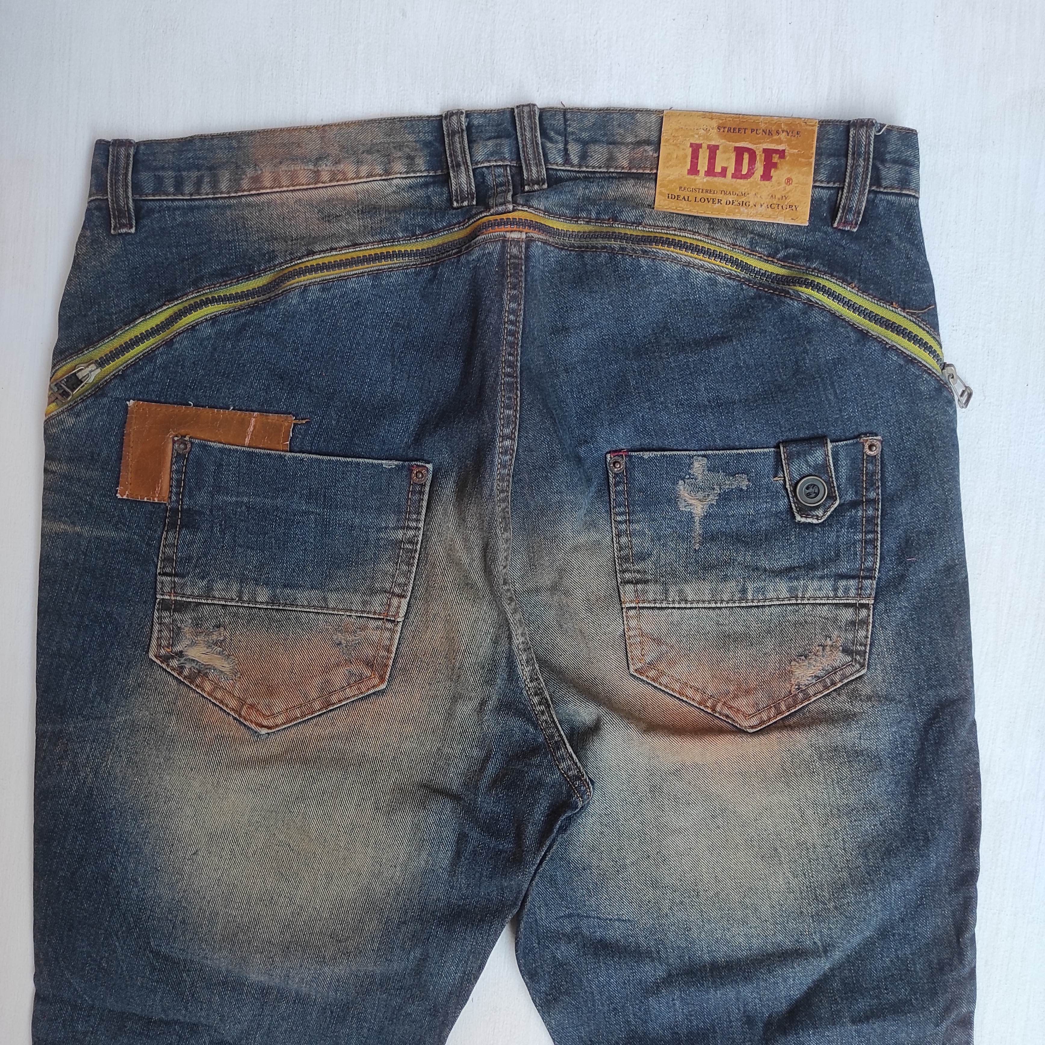Hysteric Glamour ILDF “Street Make It Punk” Rare Punk Style Denim Pants Size US 34 / EU 50 - 16 Thumbnail