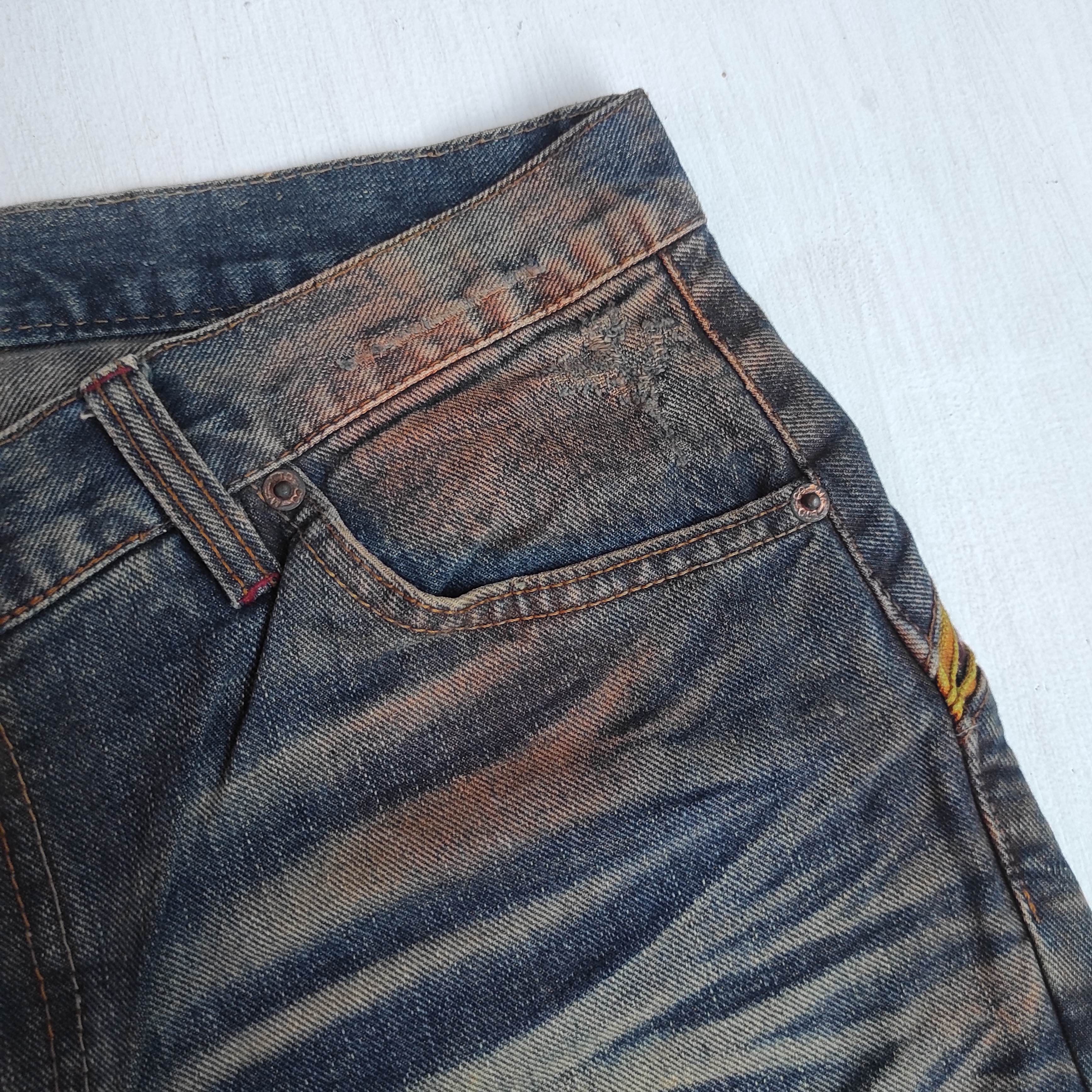 Hysteric Glamour ILDF “Street Make It Punk” Rare Punk Style Denim Pants Size US 34 / EU 50 - 10 Thumbnail