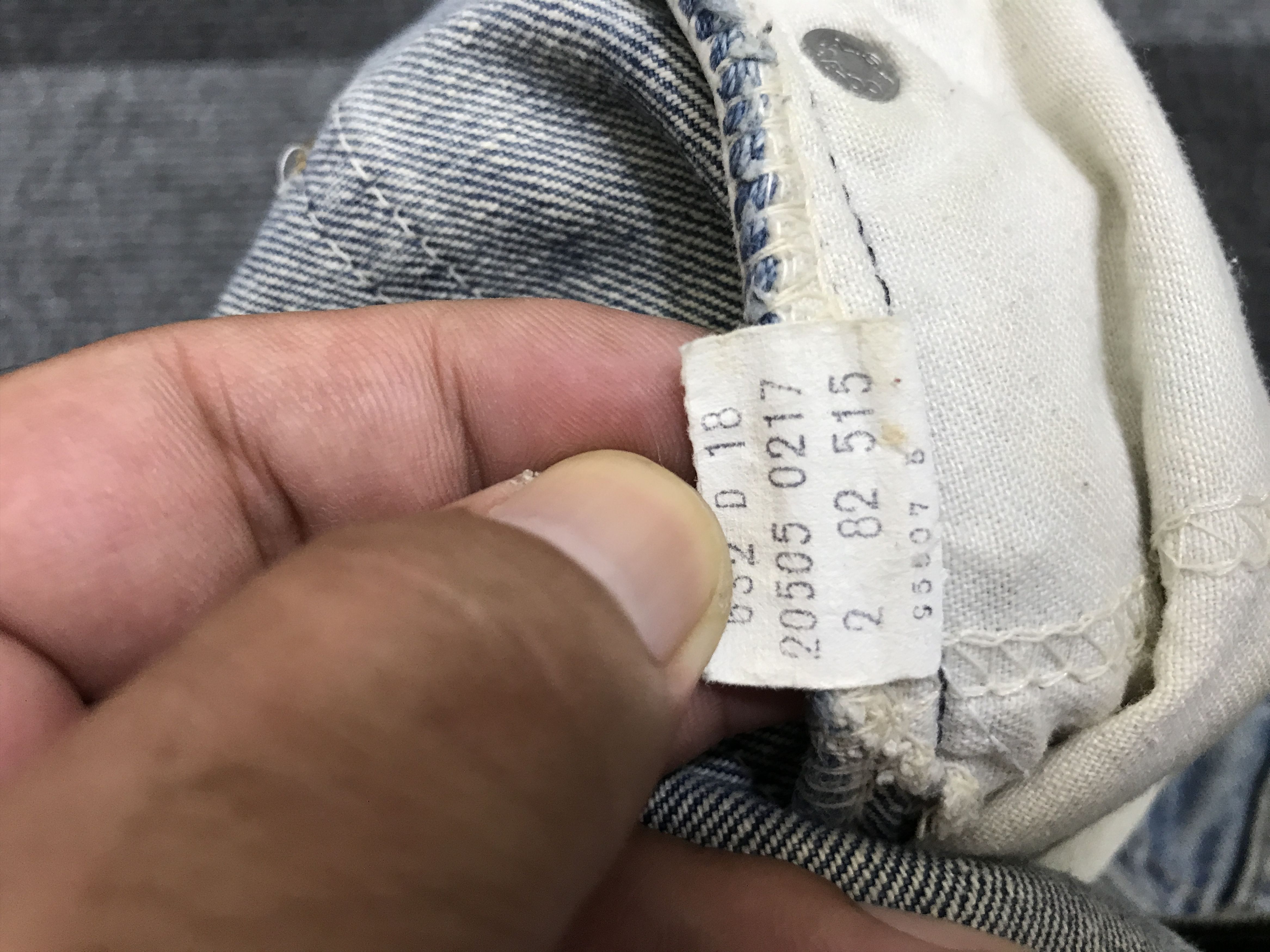 Levi's VL195-Vintage Levis 20505 Regular Jeans Size 34" / US 12 / IT 48 - 12 Thumbnail