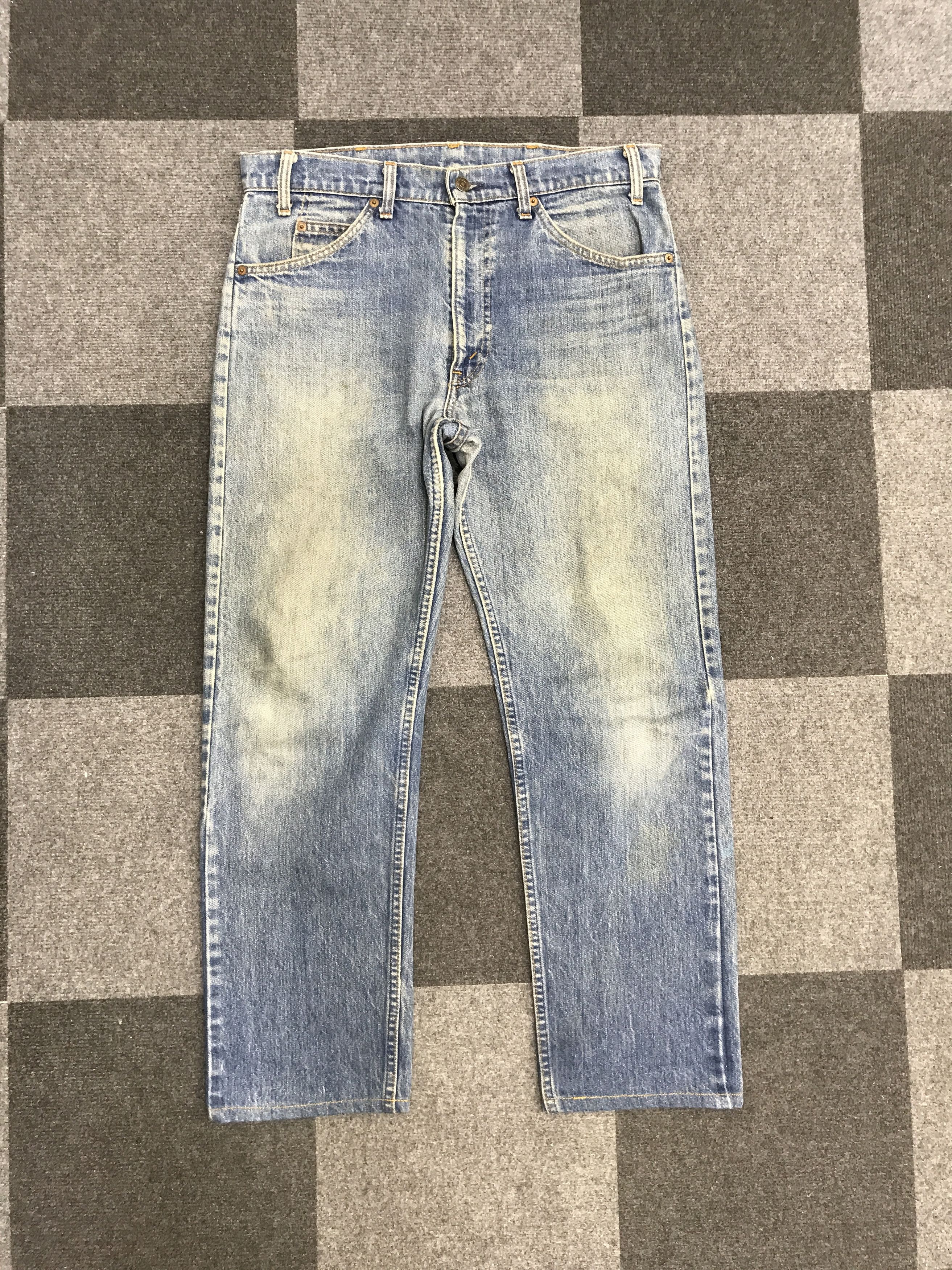 Levi's VL195-Vintage Levis 20505 Regular Jeans Size 34" / US 12 / IT 48 - 1 Thumbnail