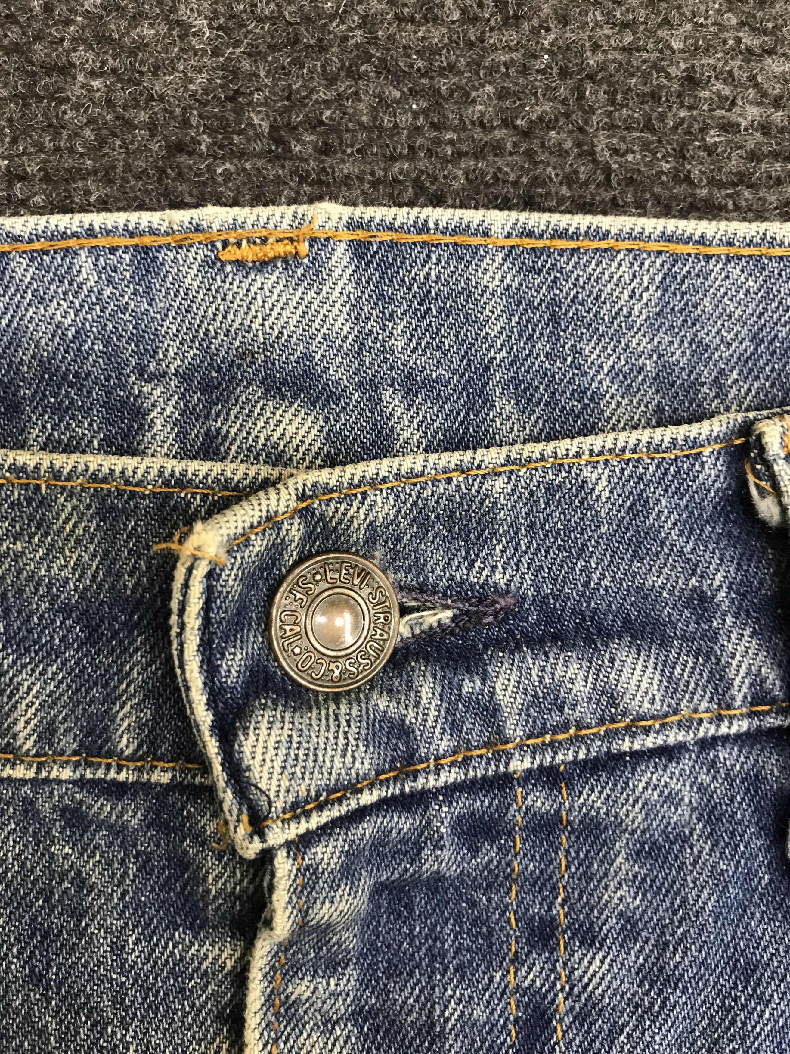Levi's VL195-Vintage Levis 20505 Regular Jeans Size 34" / US 12 / IT 48 - 5 Thumbnail