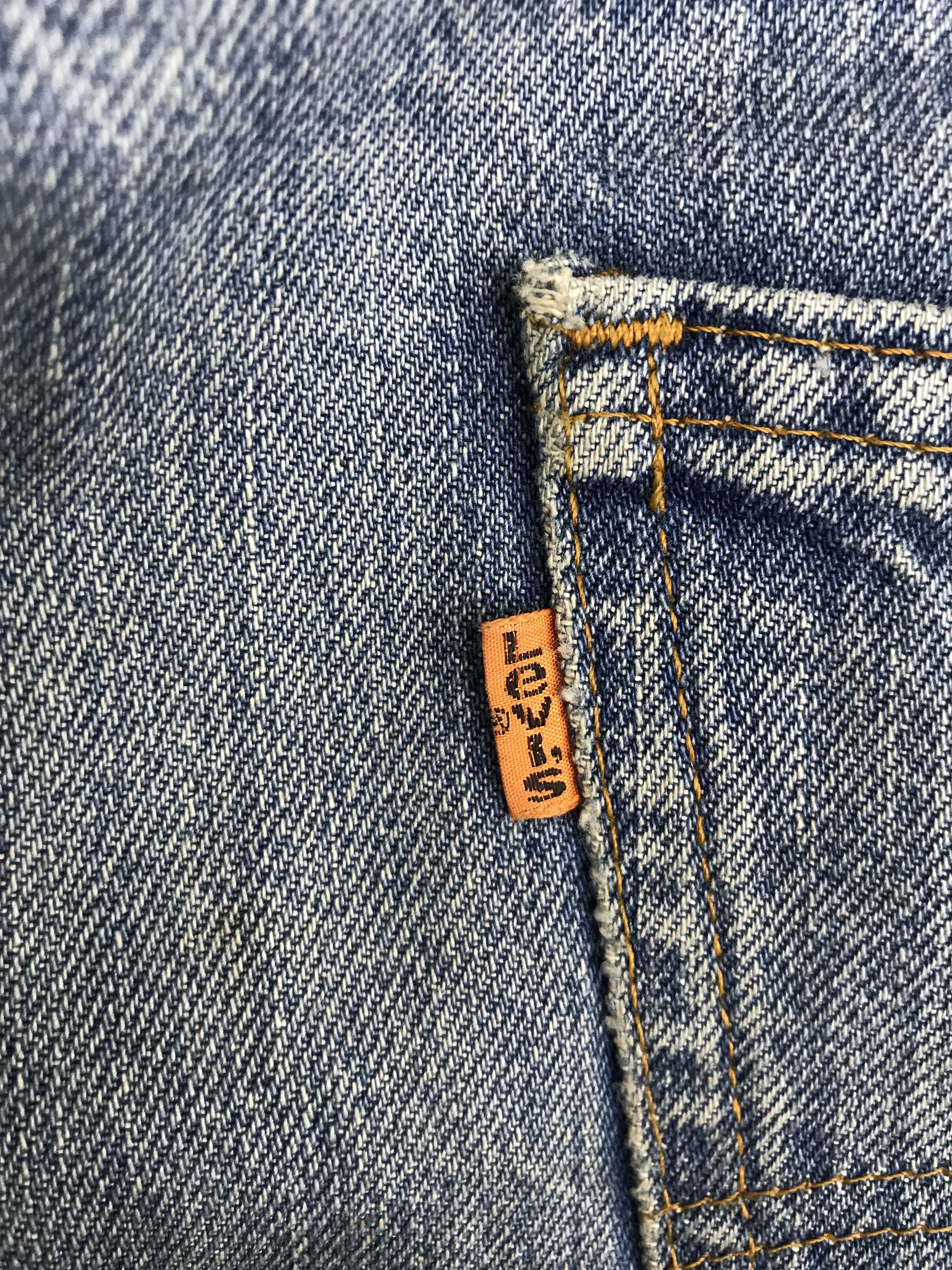 Levi's VL195-Vintage Levis 20505 Regular Jeans Size 34" / US 12 / IT 48 - 11 Thumbnail