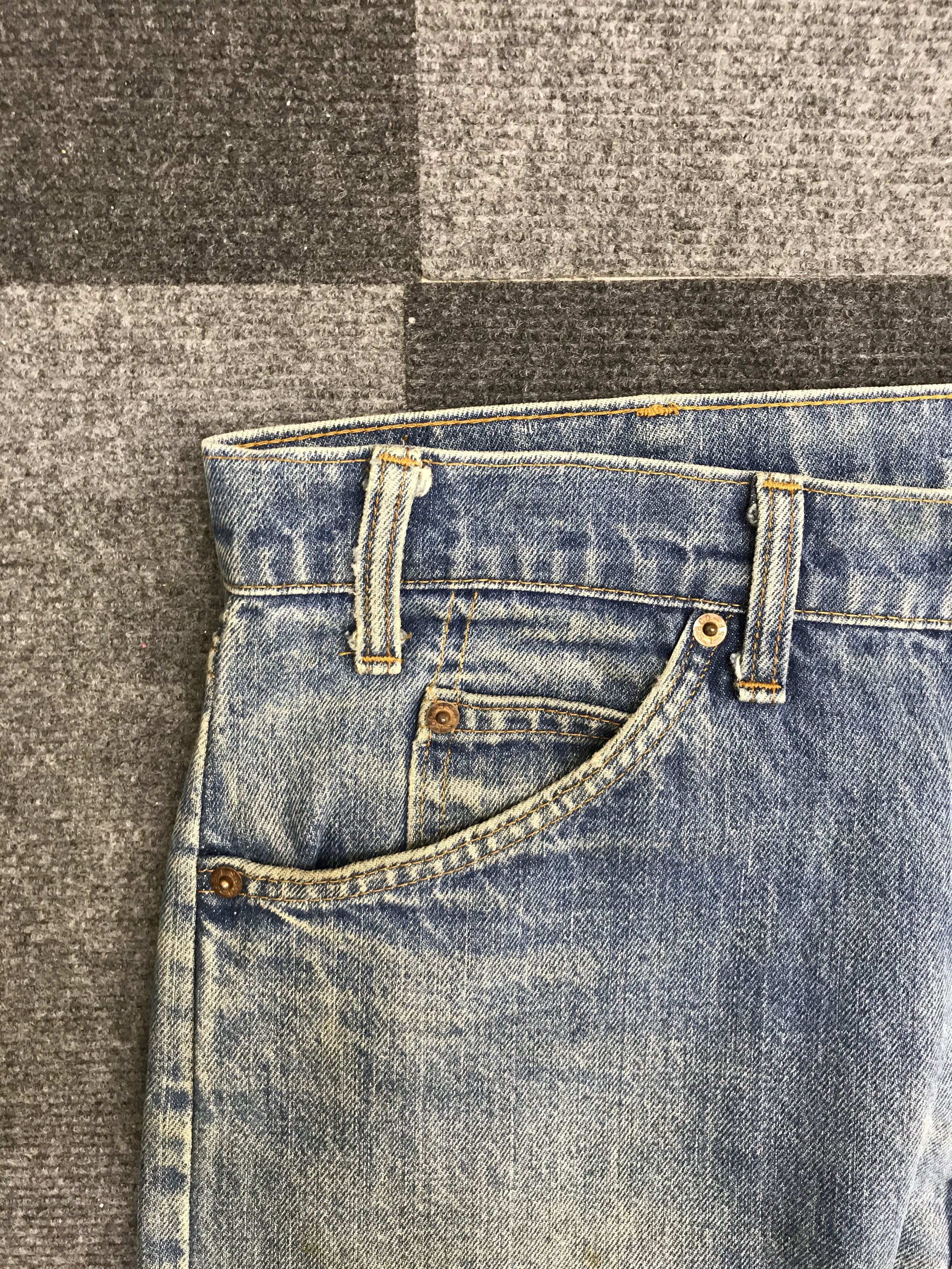 Levi's VL195-Vintage Levis 20505 Regular Jeans Size 34" / US 12 / IT 48 - 4 Thumbnail