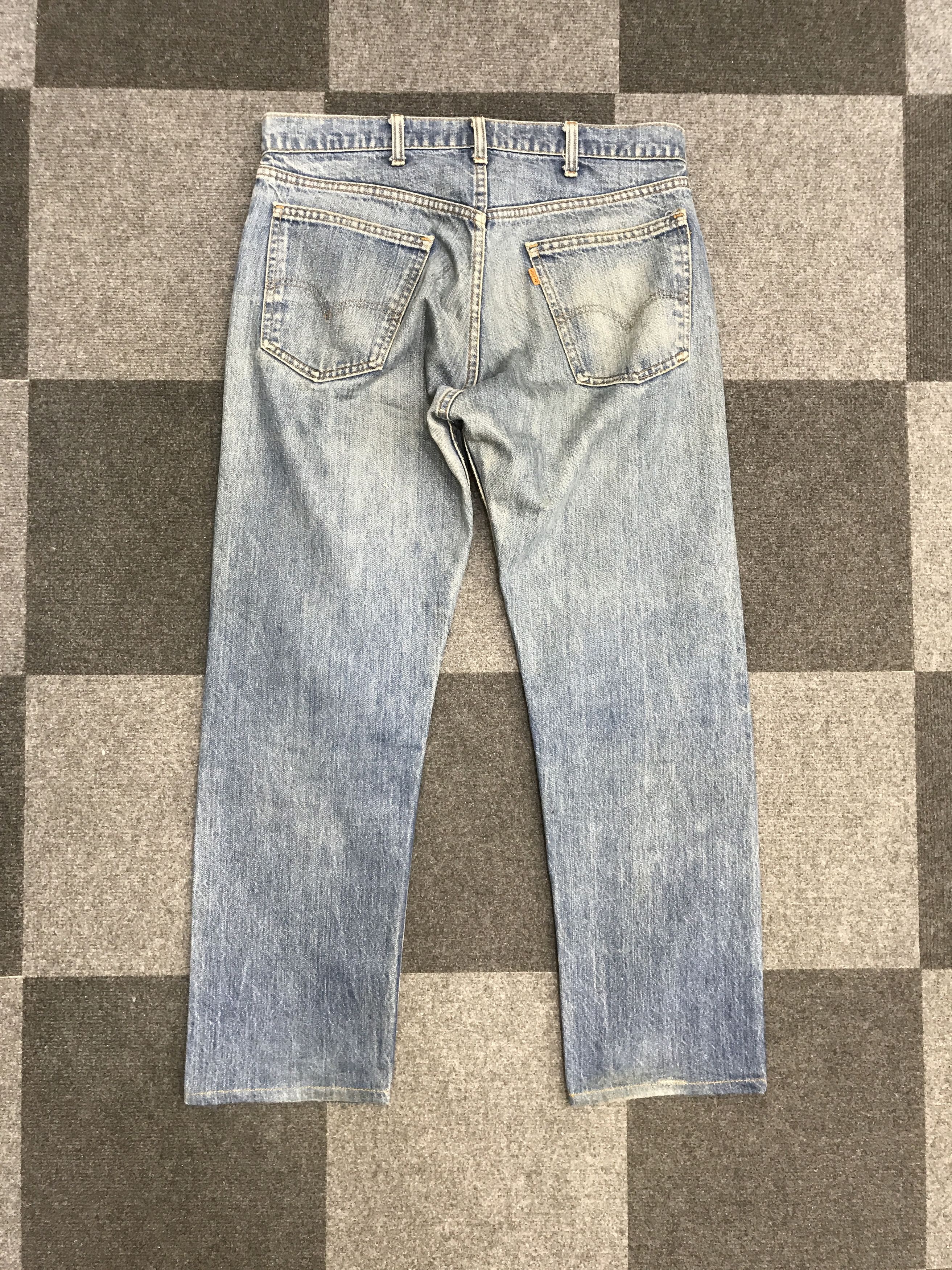 Levi's VL195-Vintage Levis 20505 Regular Jeans Size 34" / US 12 / IT 48 - 8 Thumbnail