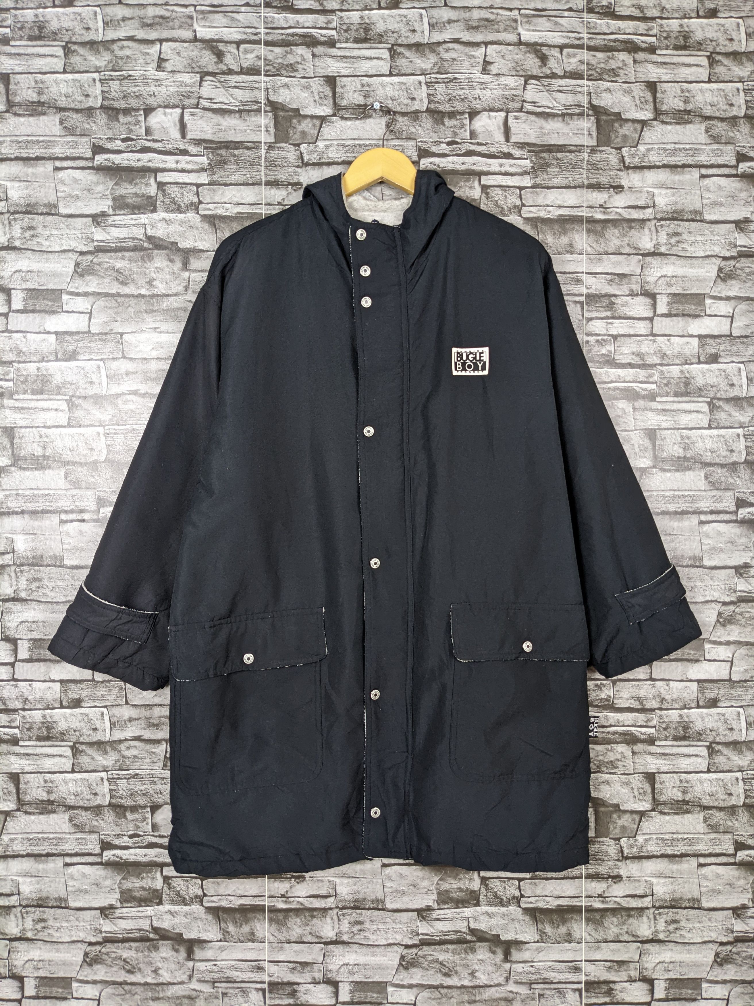 Bugle Boy Bugle Boy Double Pocket Coach Jacket Hoodie Size US M / EU 48-50 / 2 - 2 Thumbnail