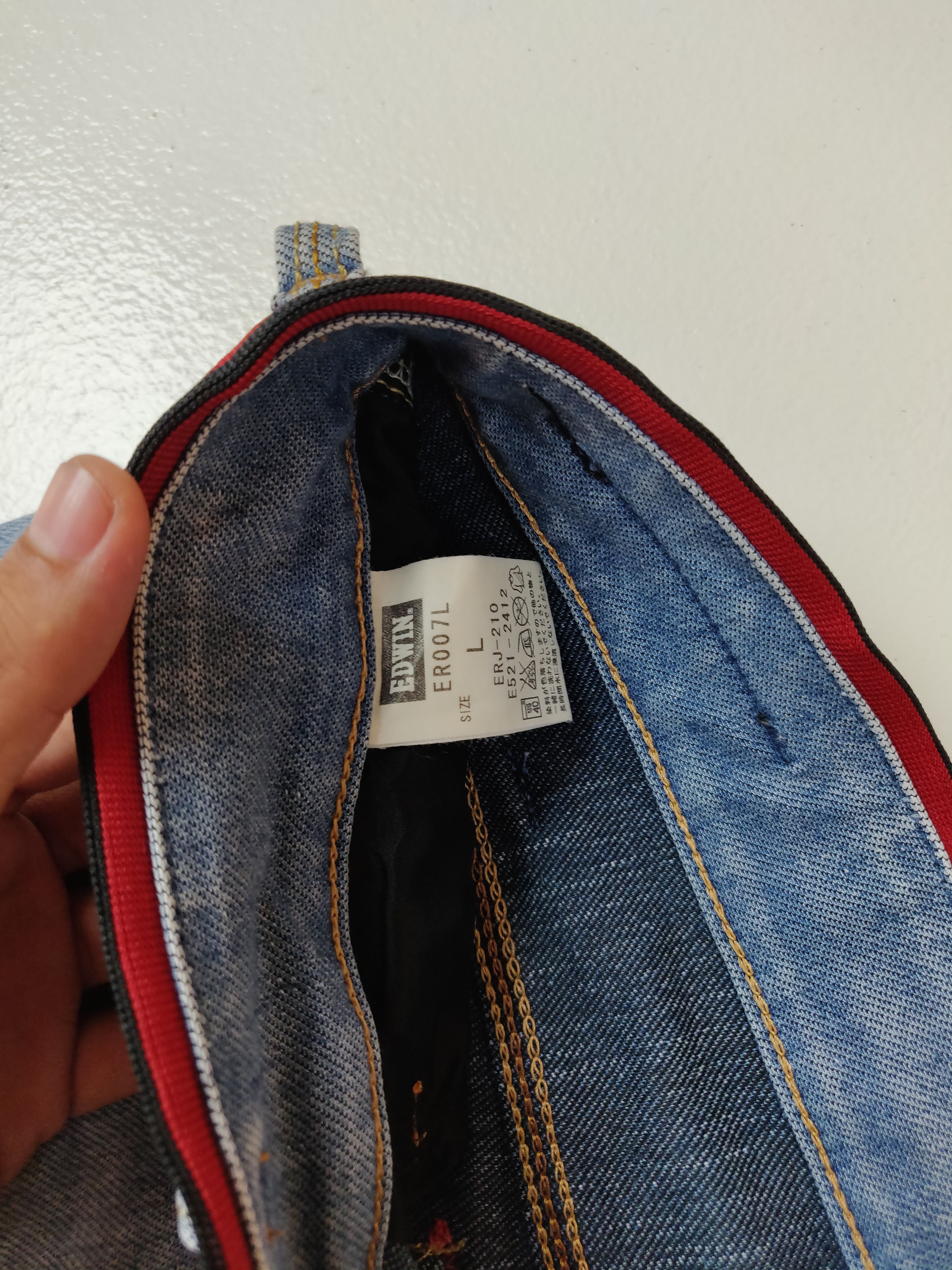 Edwin Edwin 503 Jerseys Casual Drawstring Jeans Denim Trouser Size US 34 / EU 50 - 6 Thumbnail