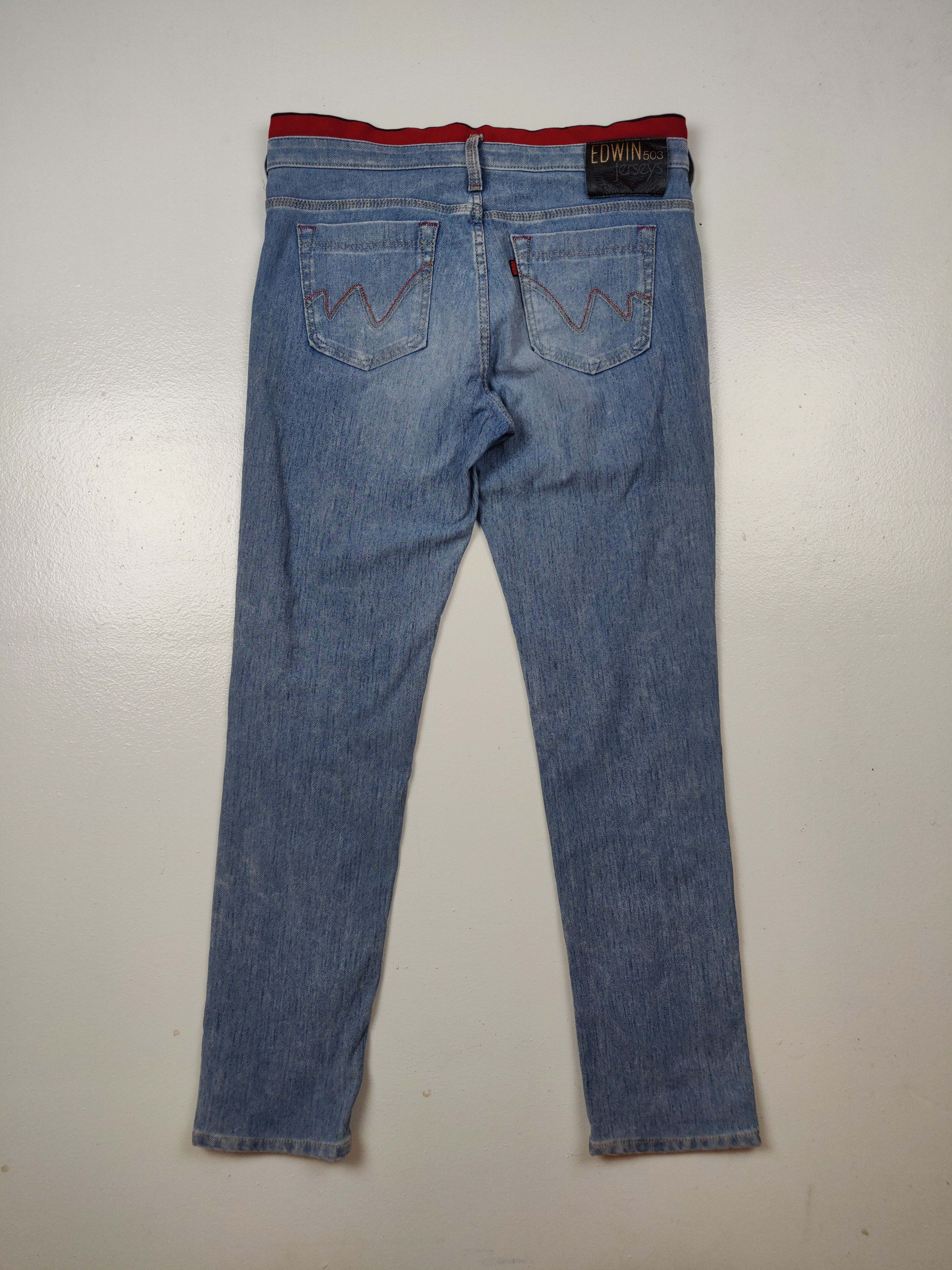 Edwin Edwin 503 Jerseys Casual Drawstring Jeans Denim Trouser Size US 34 / EU 50 - 7 Thumbnail