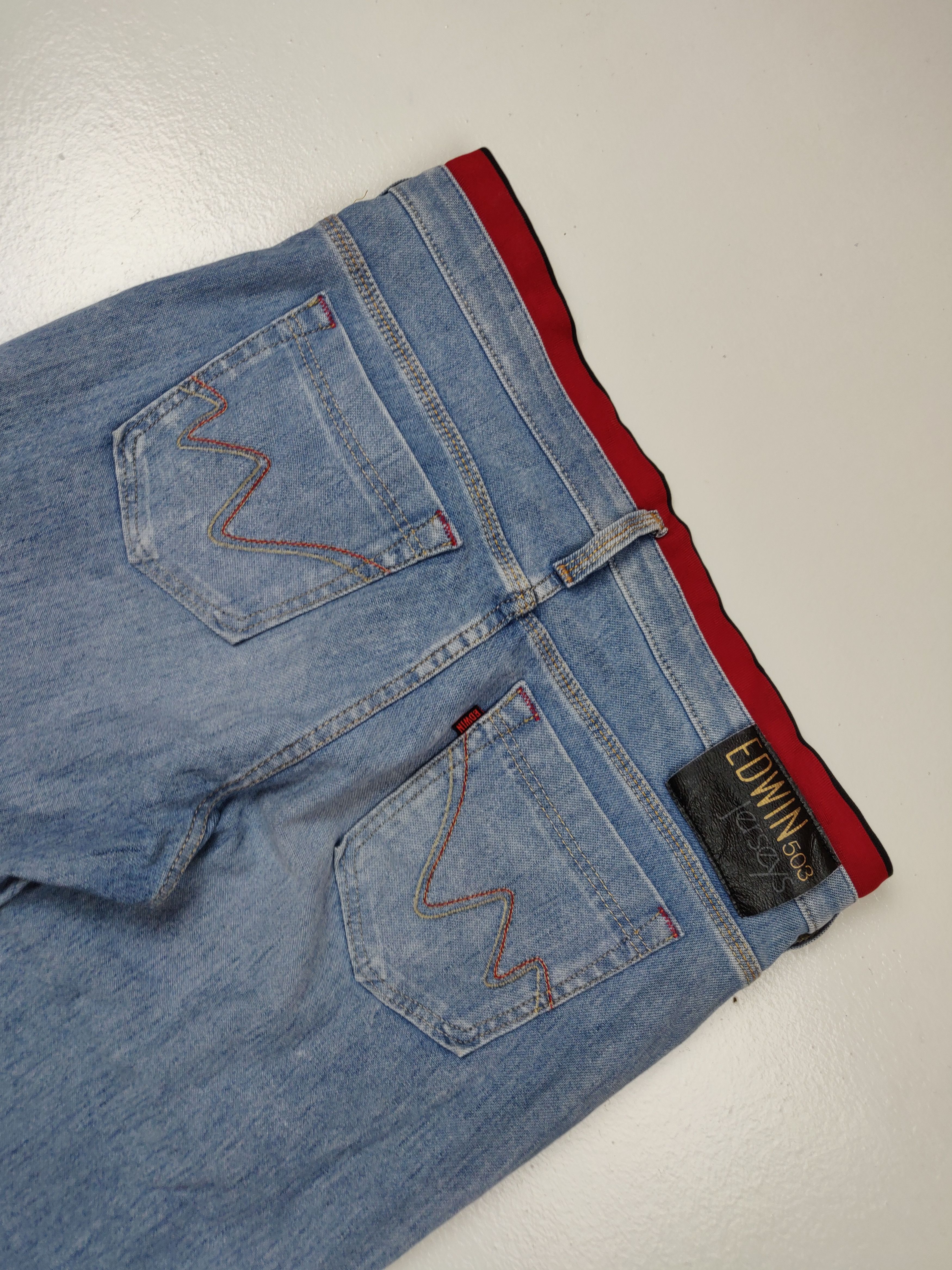 Edwin Edwin 503 Jerseys Casual Drawstring Jeans Denim Trouser Size US 34 / EU 50 - 8 Thumbnail