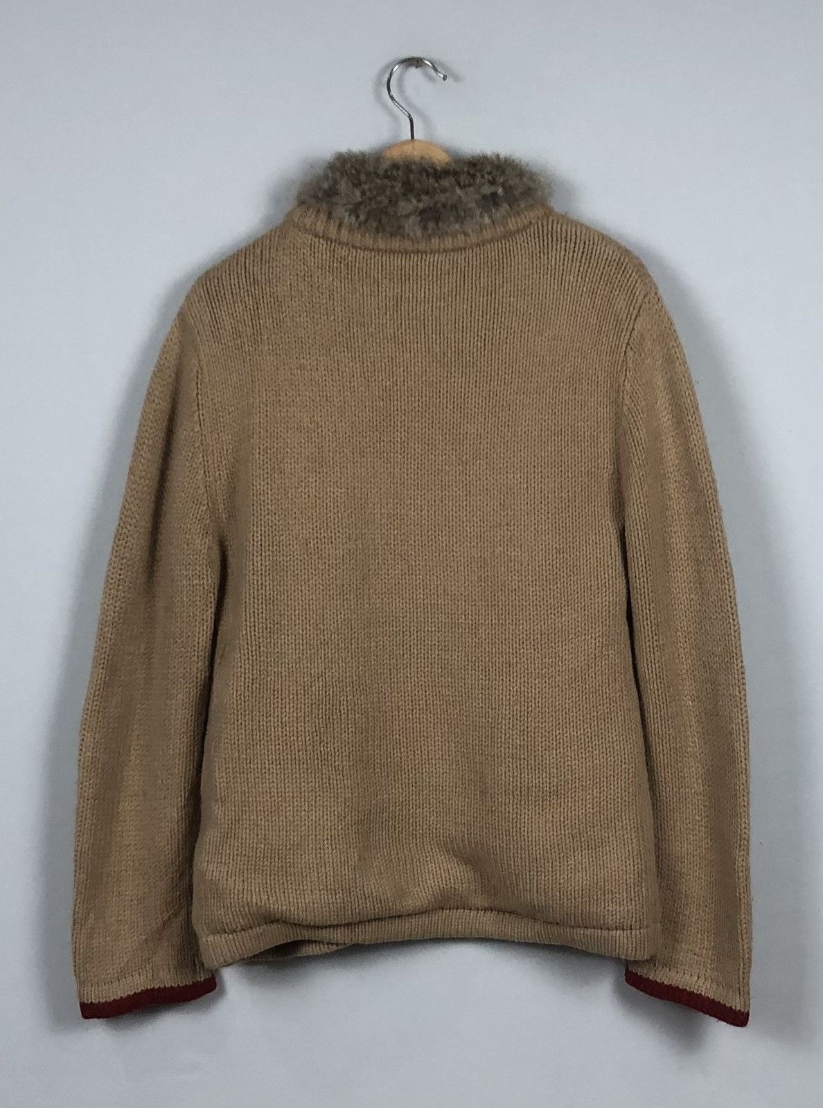 Burberry × Other Burberry Faux Fur Nova Check Woolen Jacket Size M / US 6-8 / IT 42-44 - 8 Thumbnail
