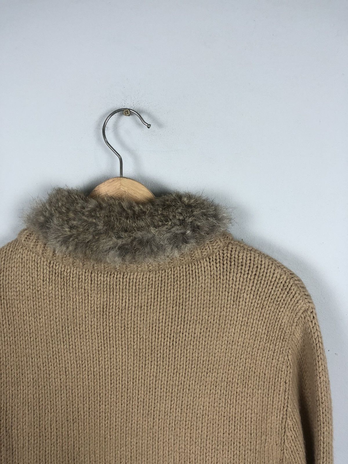 Burberry × Other Burberry Faux Fur Nova Check Woolen Jacket Size M / US 6-8 / IT 42-44 - 7 Thumbnail
